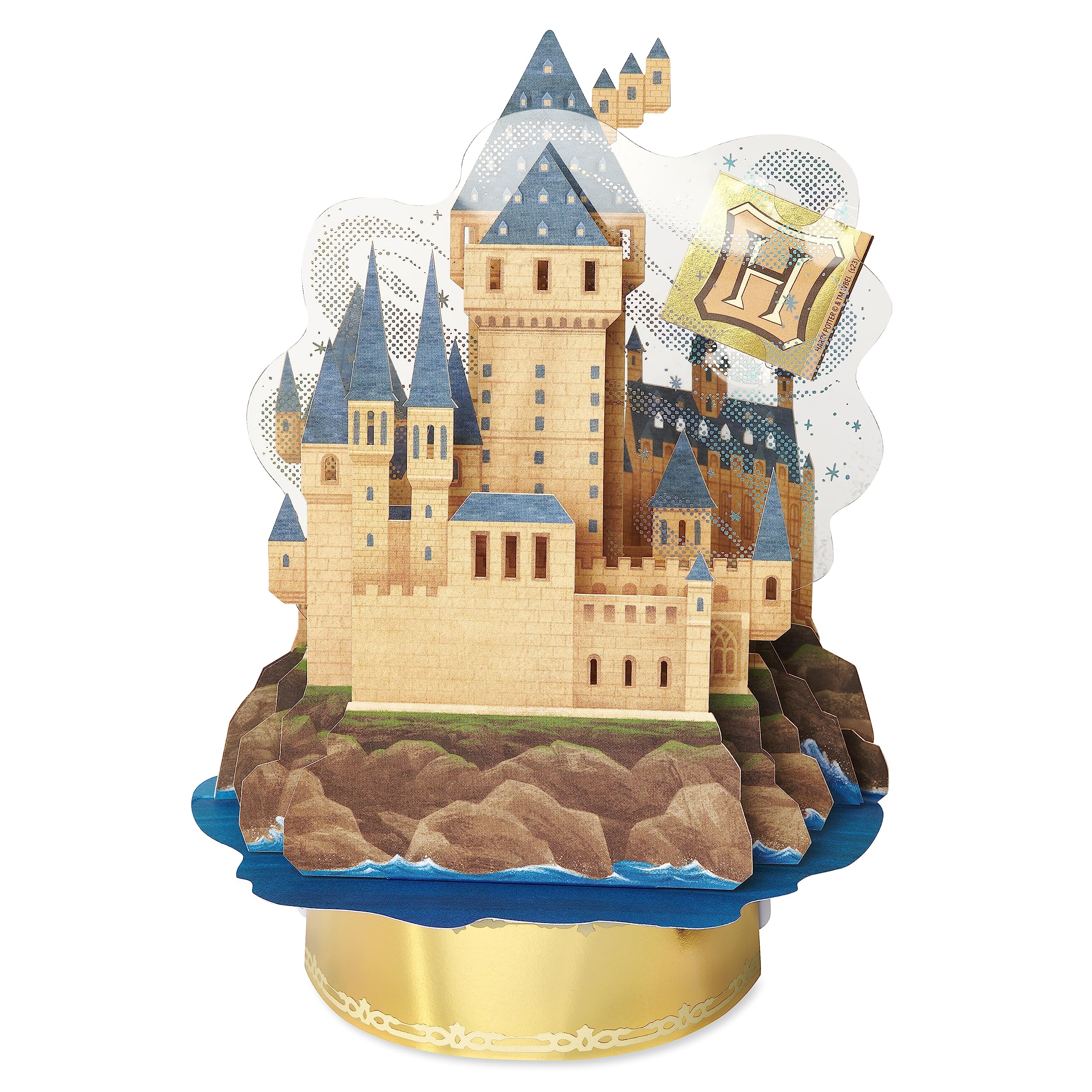 American Greetings Pop Up Harry Potter Birthday Card (Hogwarts) - Image 2
