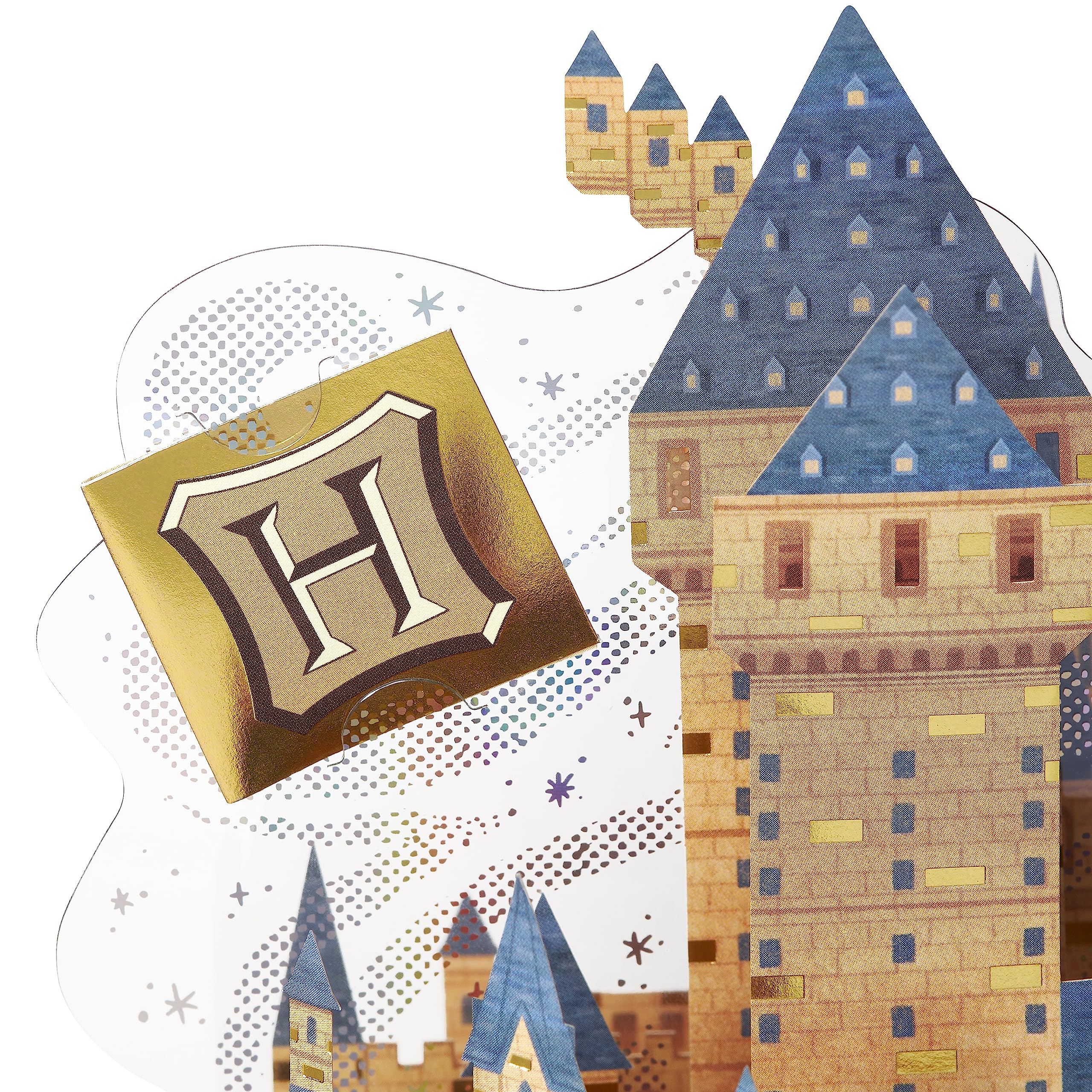 American Greetings Pop Up Harry Potter Birthday Card (Hogwarts) - Image 3