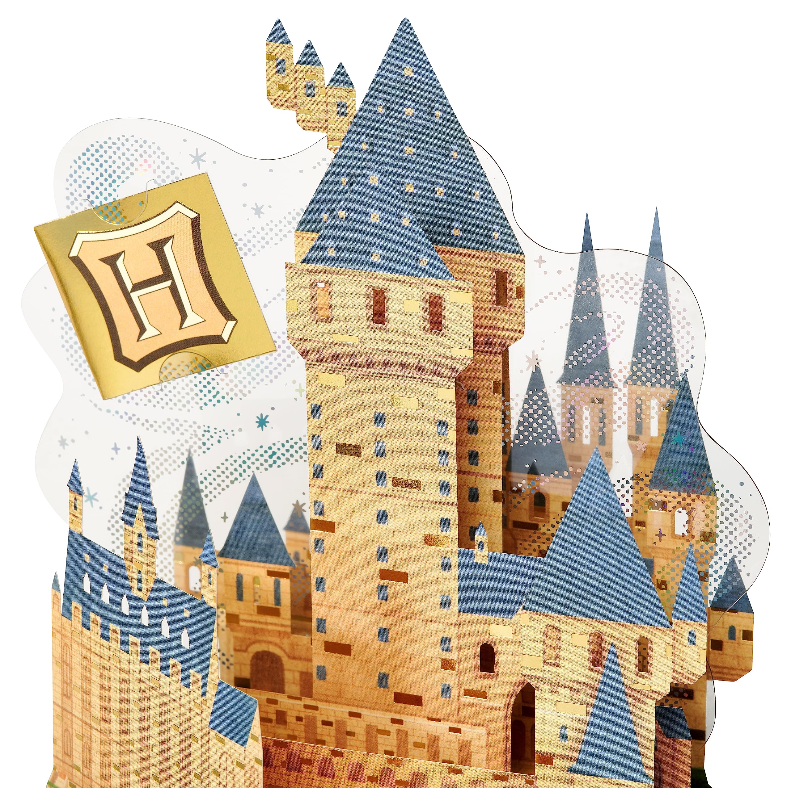 American Greetings Pop Up Harry Potter Birthday Card (Hogwarts) - Image 7