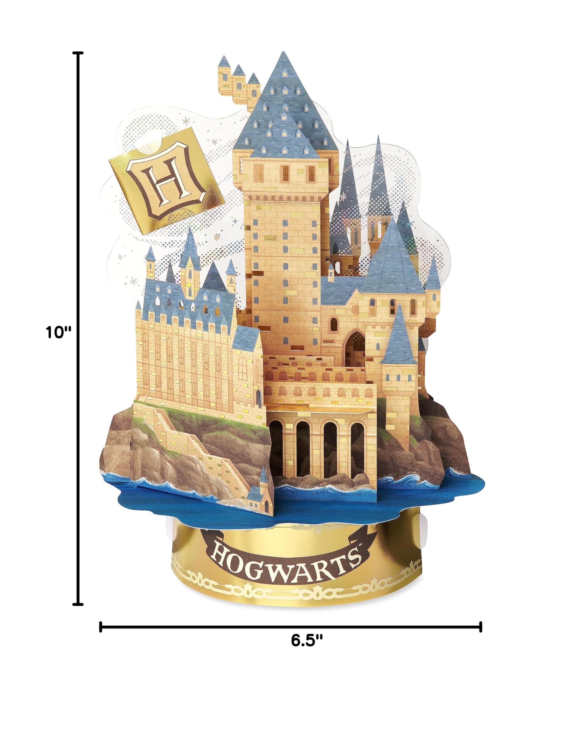 American Greetings Pop Up Harry Potter Birthday Card (Hogwarts) - Image 9