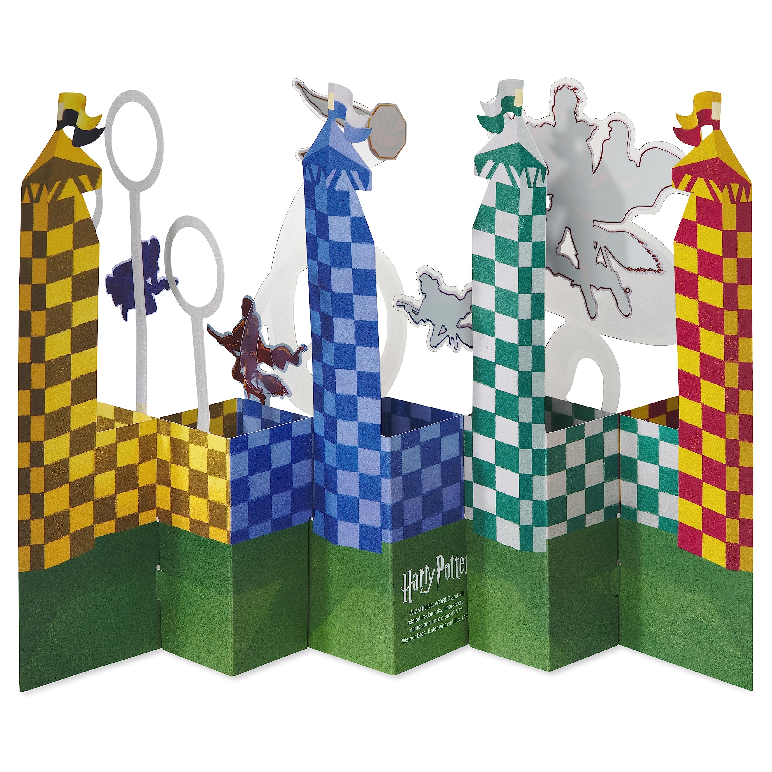 American Greetings Pop Up Harry Potter Birthday Card (Quidditch) - Image 3
