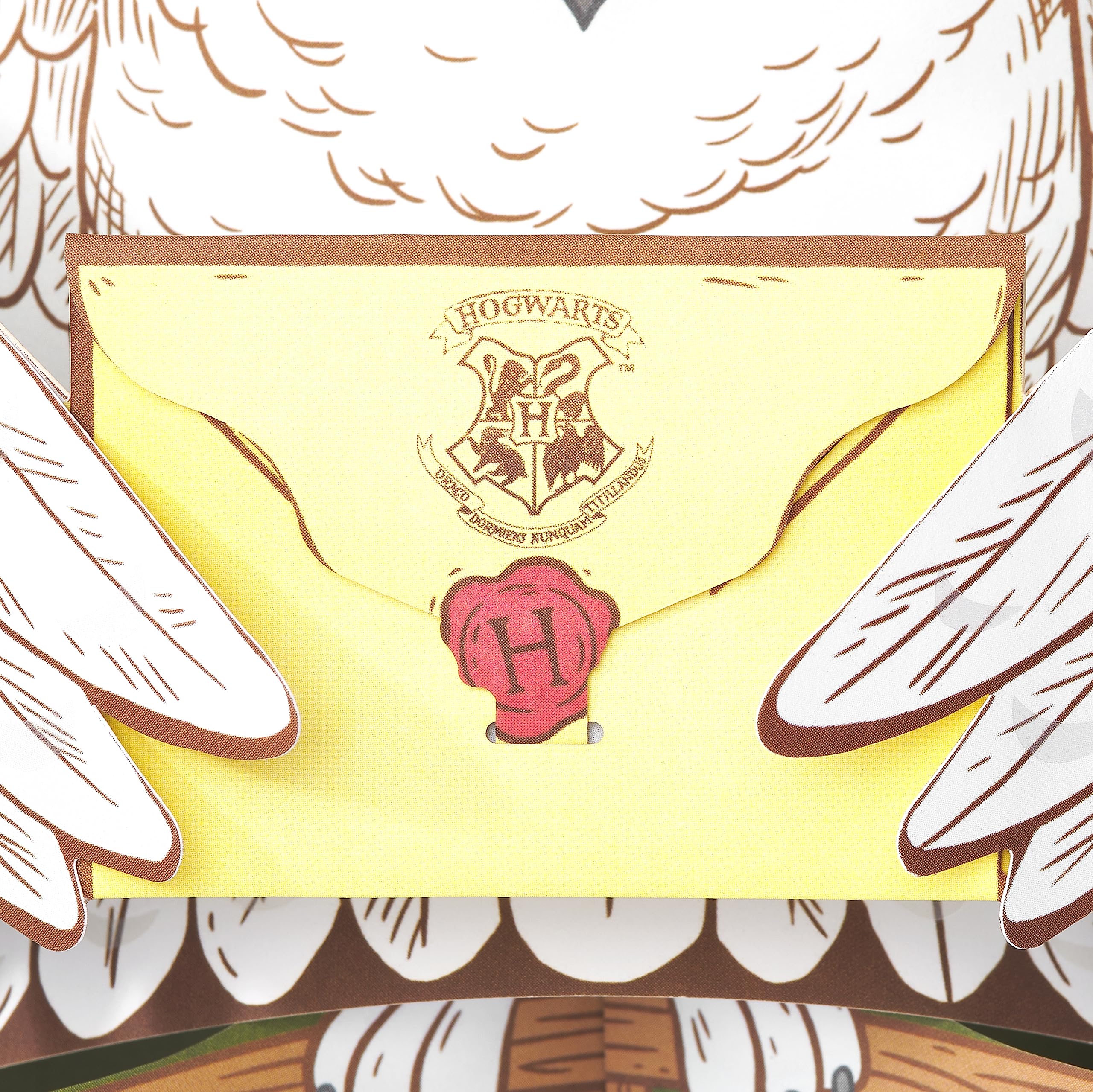 American Greetings Pop Up Harry Potter Hedwig Birthday Card, Fun Secret Birthday Note Included (Filled with Magic!) - Image 4