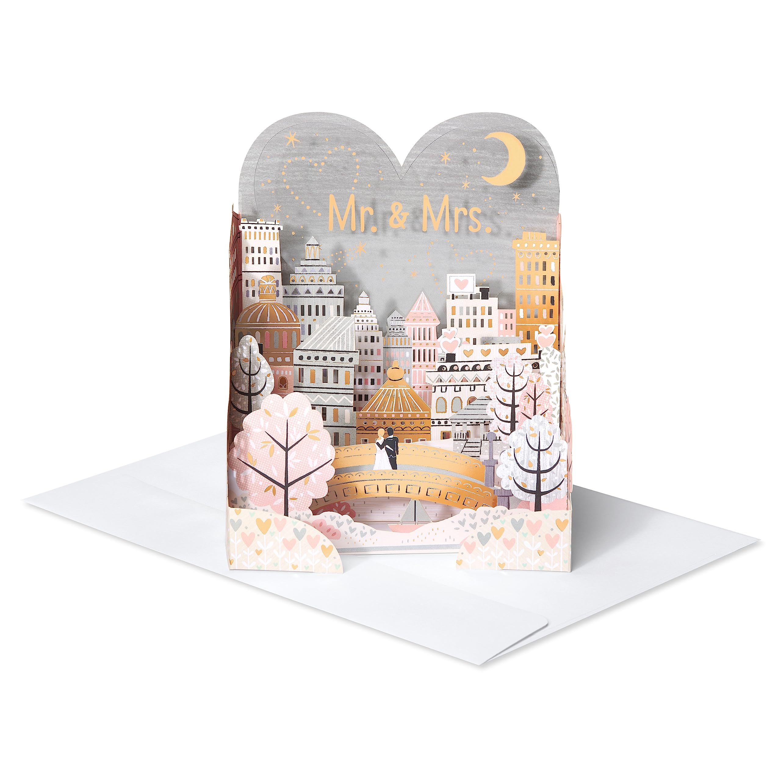 American Greetings Pop Up Wedding Card (Happily Ever After) - Image 4