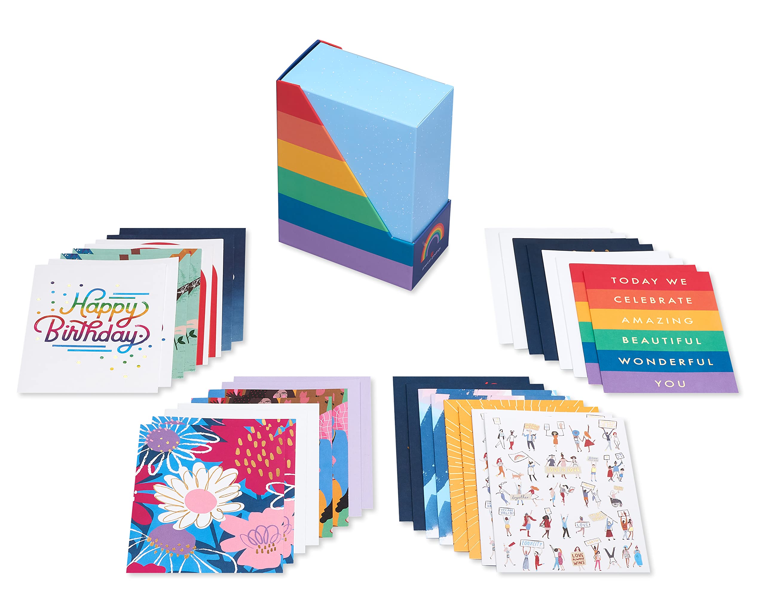 American Greetings Pride Cards, LGBTQ+ Bundle (32-Count) - Image 3