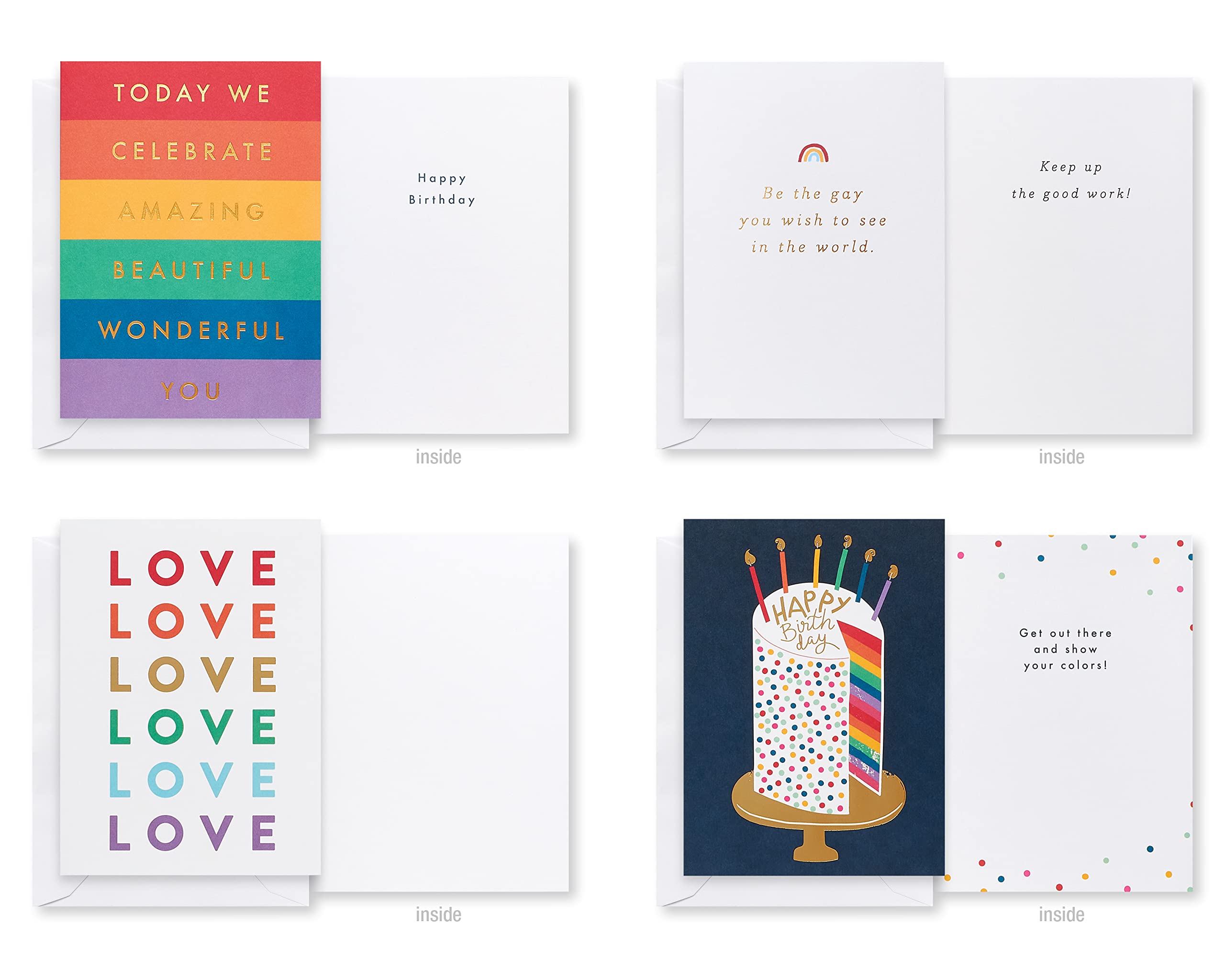American Greetings Pride Cards, LGBTQ+ Bundle (32-Count) - Image 6