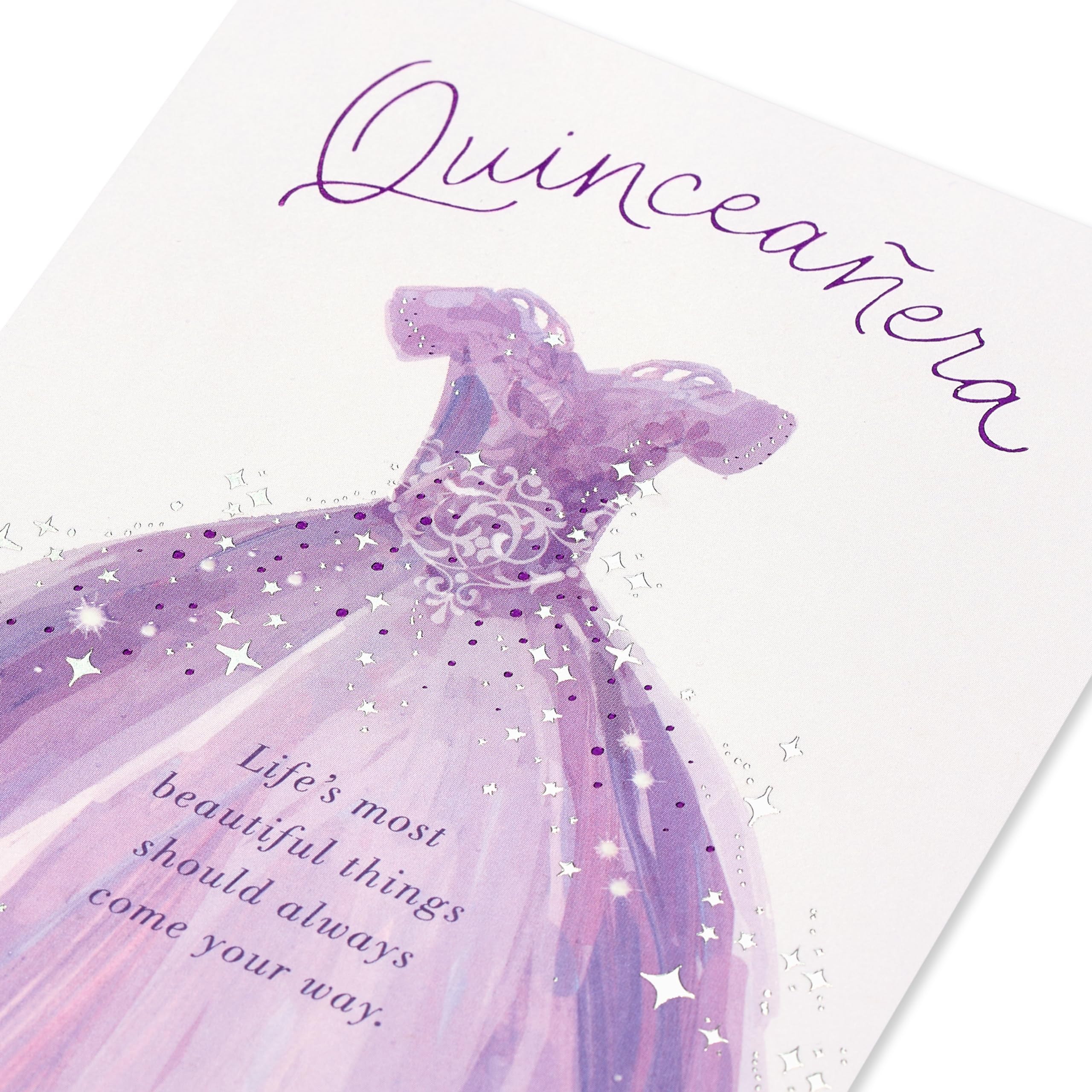 American Greetings Quinceañera Card (Most Beautiful Things) - Image 5