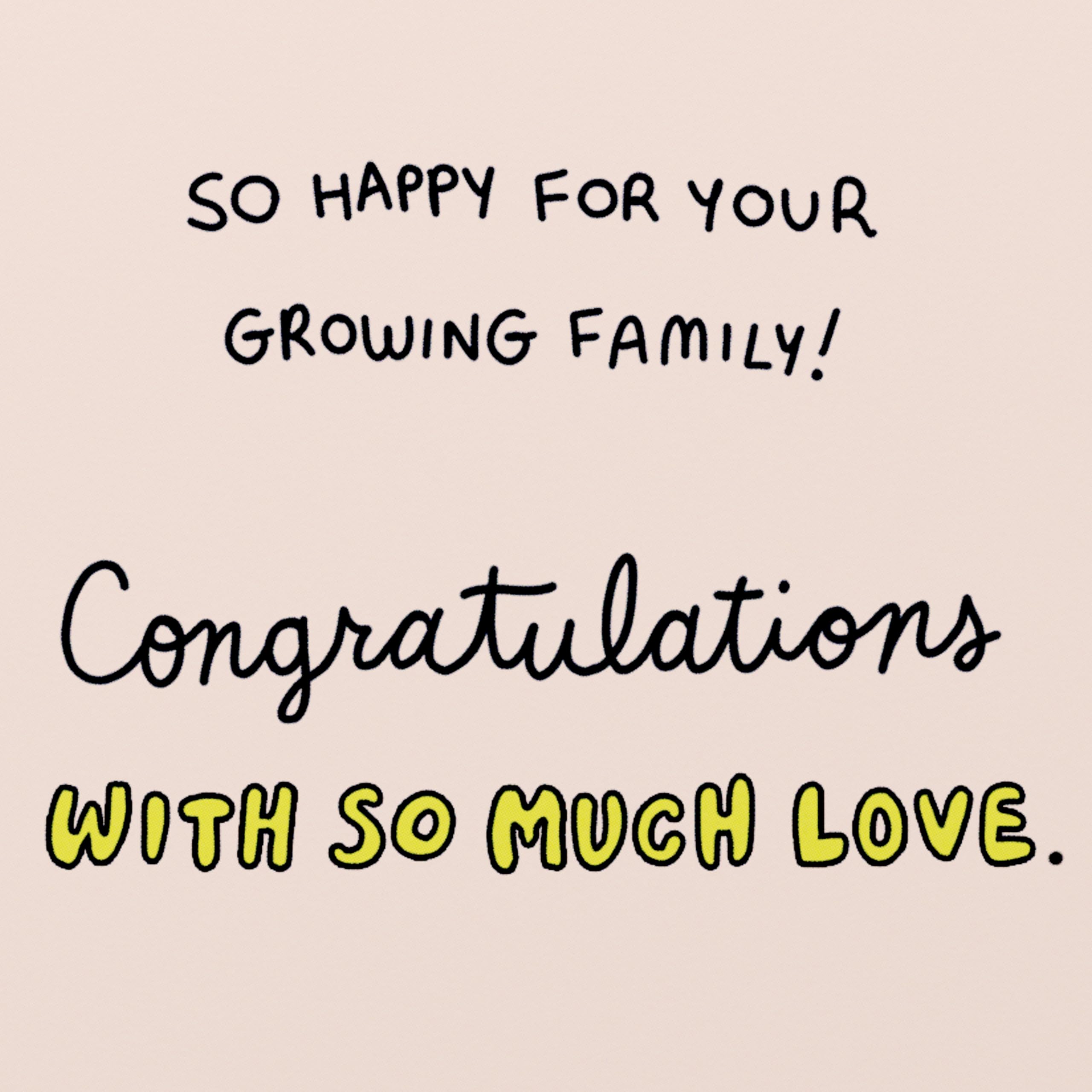 American Greetings Rainbow Congratulations to Two Moms On New Baby (Growing Family) - Image 3