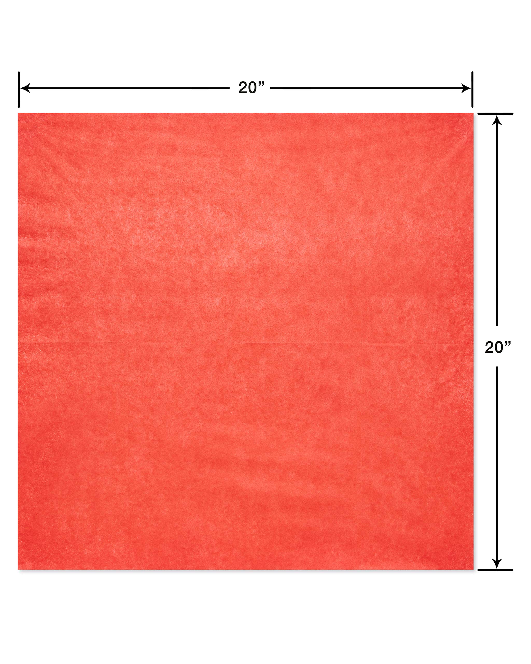 American Greetings Rainbow Tissue Paper, 40 Sheets (8 colors, 20 in. x 20 in.) for Birthdays, All Occasions, Gift Bags and Boxes, Gift Wrap, Crafts, Paper Flowers, Pom Poms, and More - Image 4