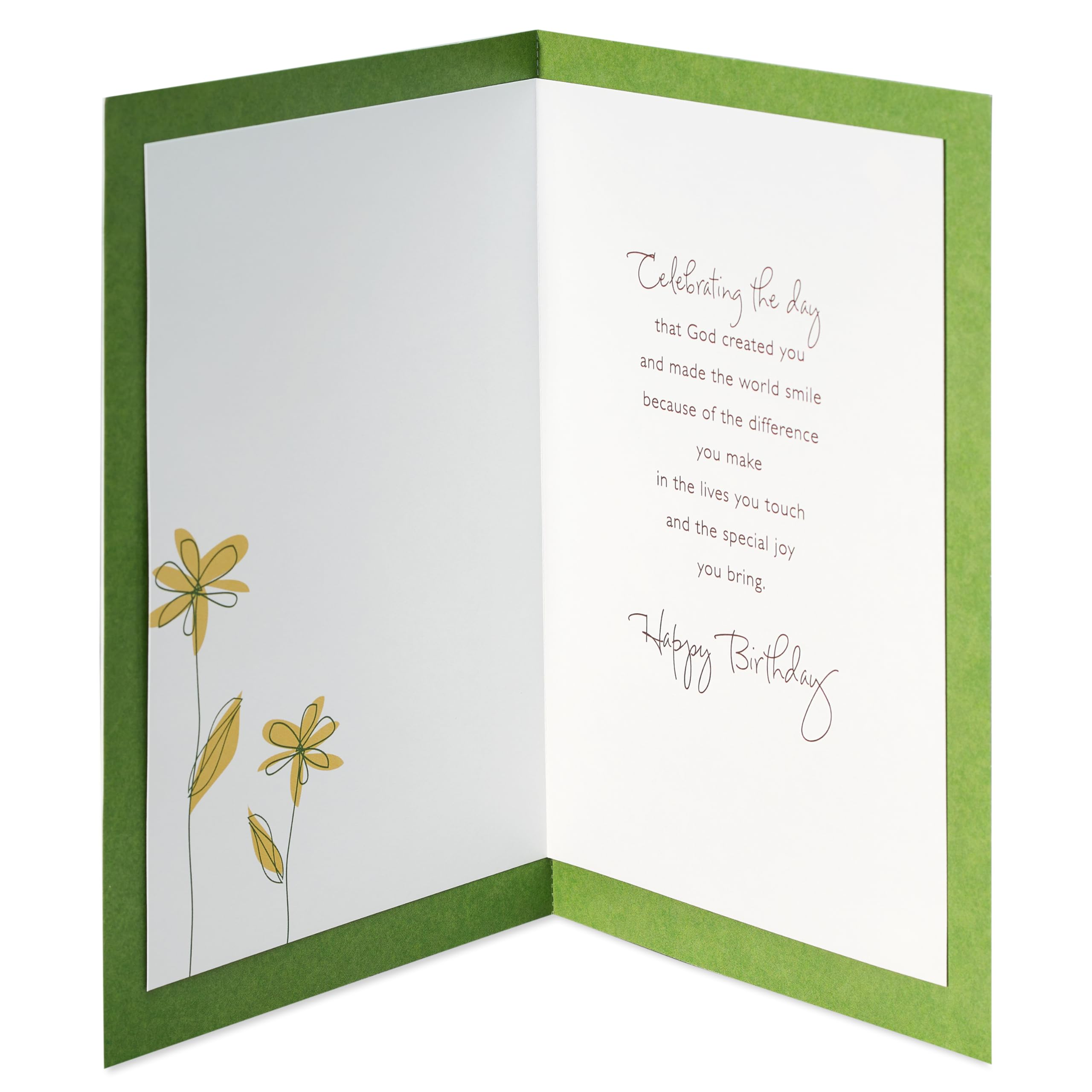 American Greetings Religious Birthday Card (A Gentle Soul) - Image 2