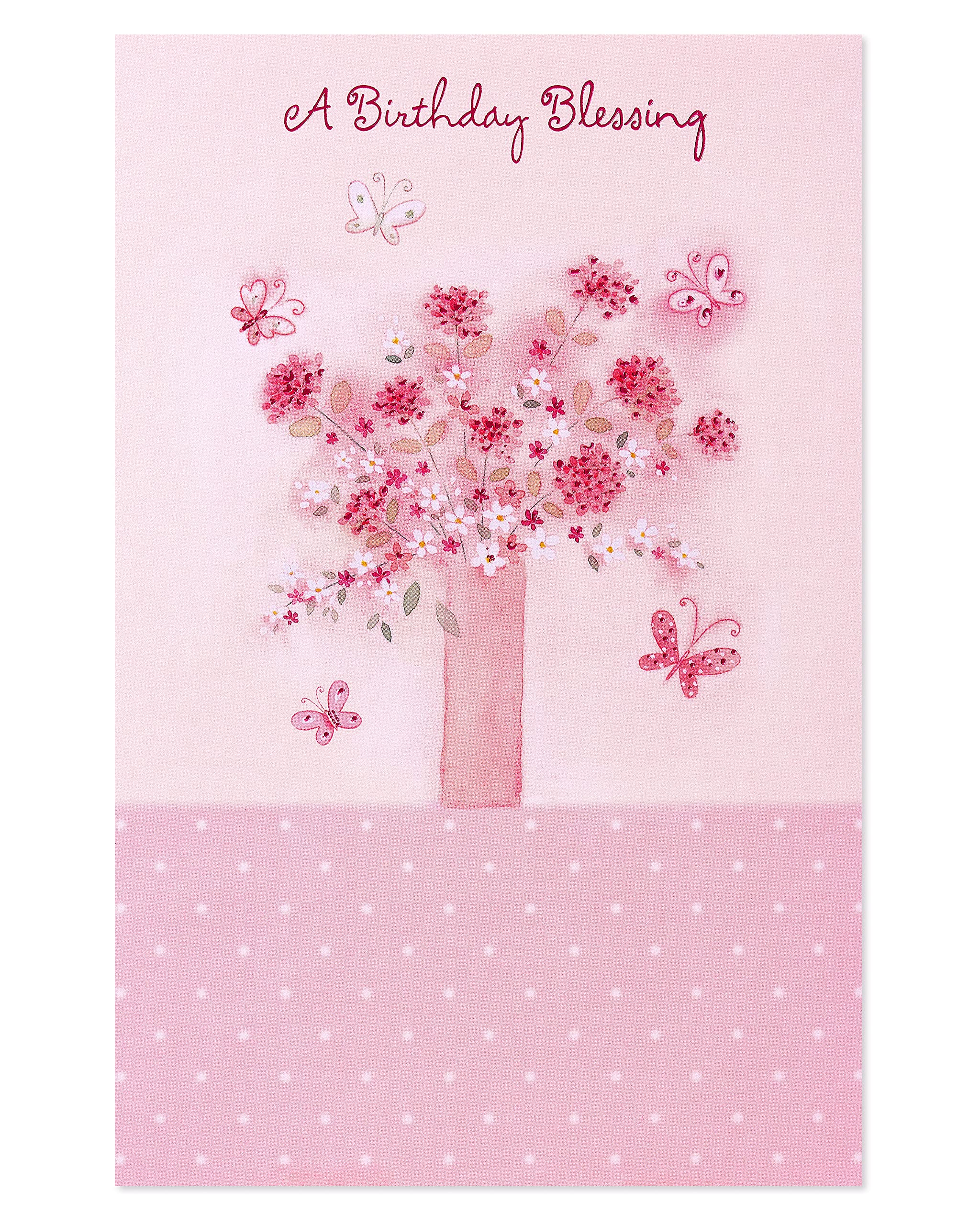 American Greetings Religious Birthday Card for Her (Birthday Blessing) - Image 4