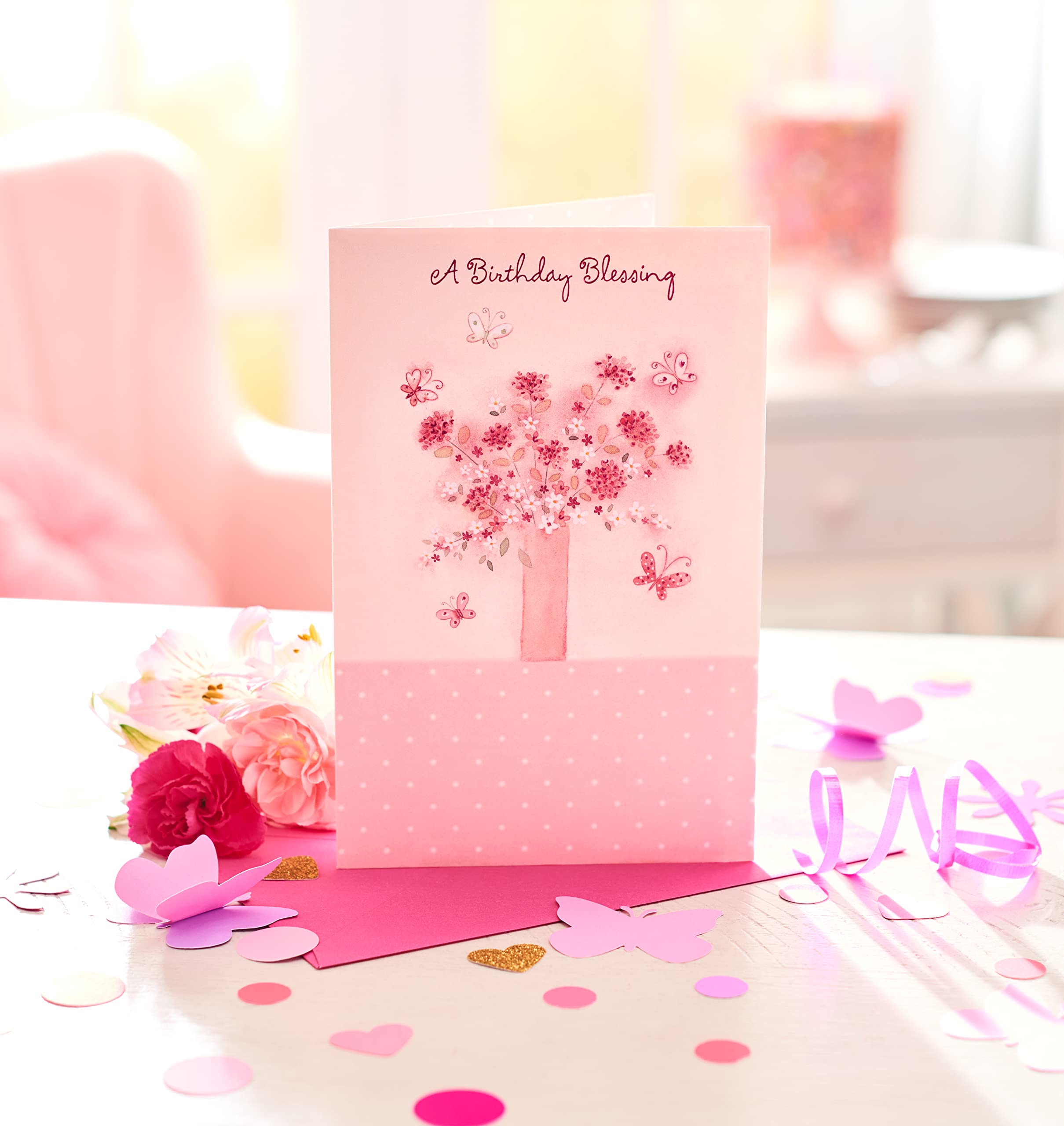 American Greetings Religious Birthday Card for Her (Birthday Blessing) - Image 6