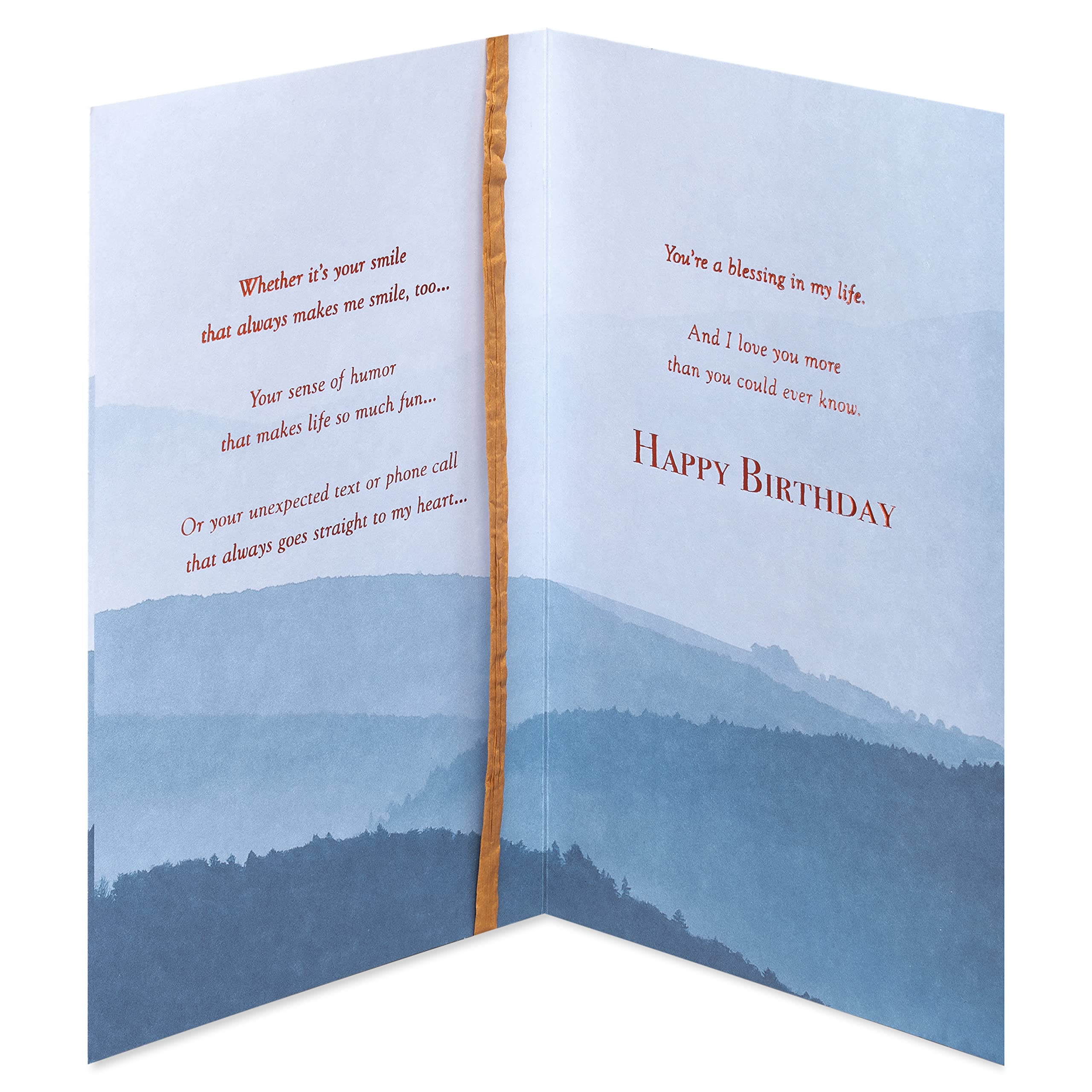 American Greetings Religious Birthday Card for Son (Blessing In My Life) - Image 2