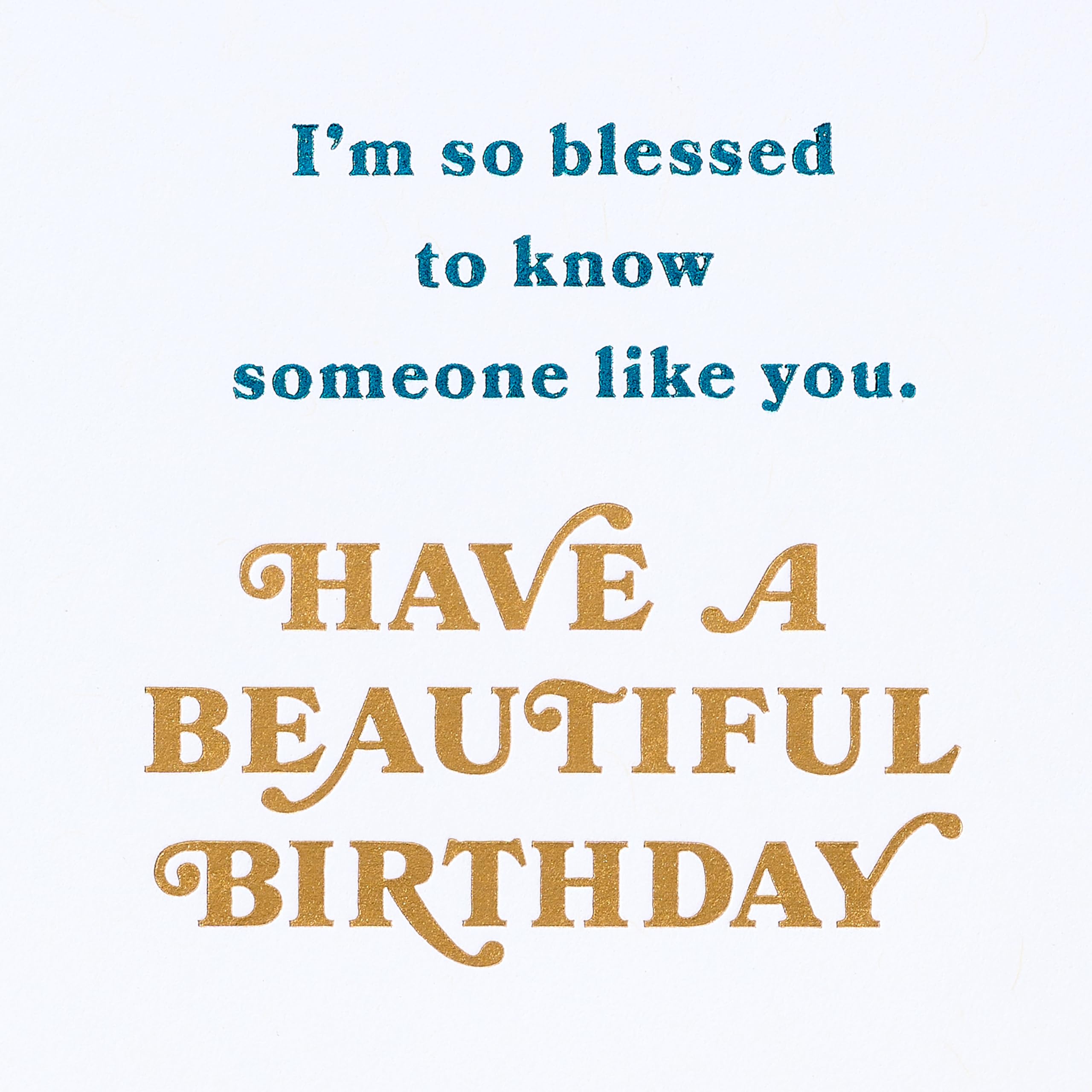 American Greetings Religious Birthday Card (Someone Like You) - Image 3