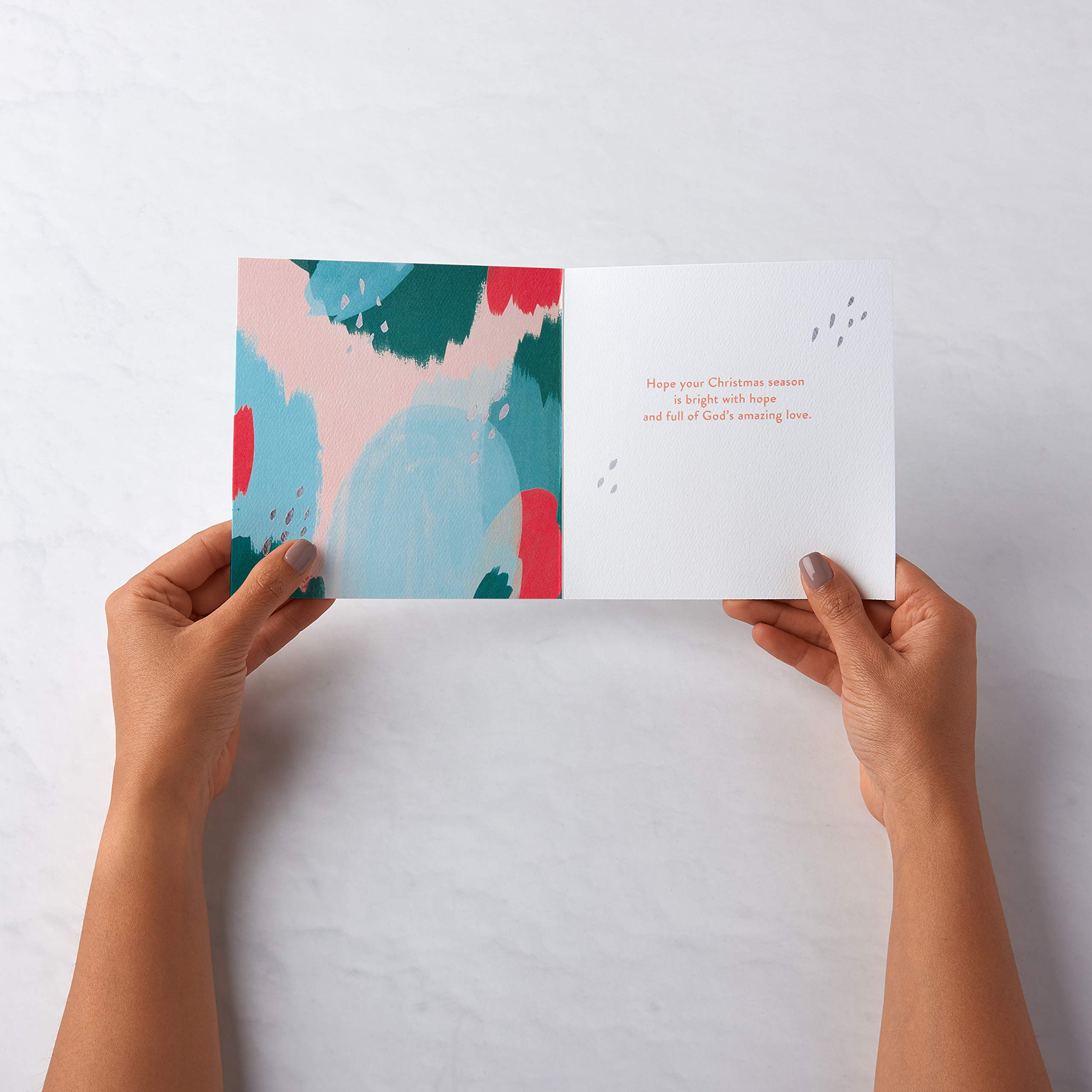 American Greetings Religious Christmas Card (God's Amazing Love) - Image 2