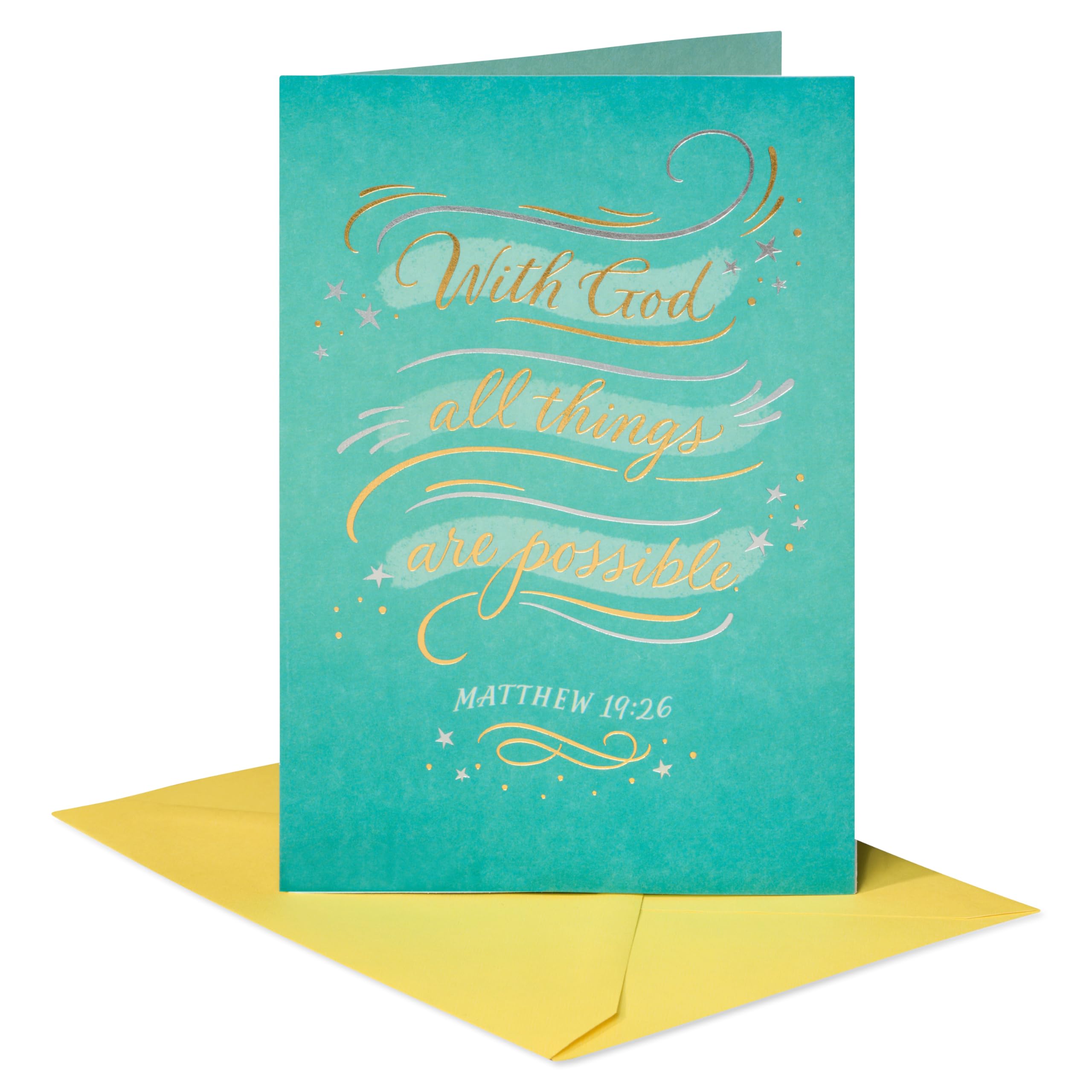 American Greetings Religious Congratulations Card (Happy for You)