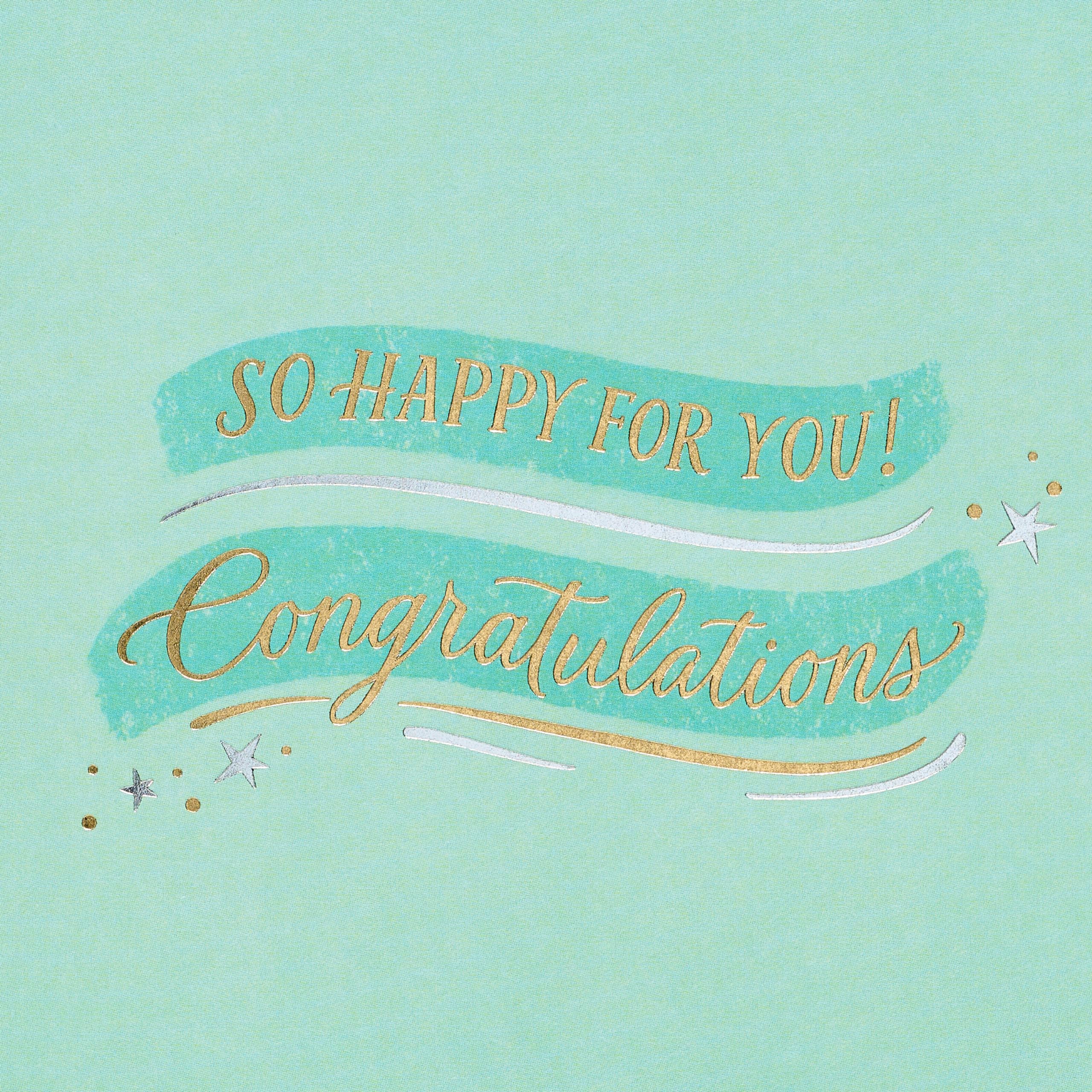 American Greetings Religious Congratulations Card (Happy for You) - Image 3