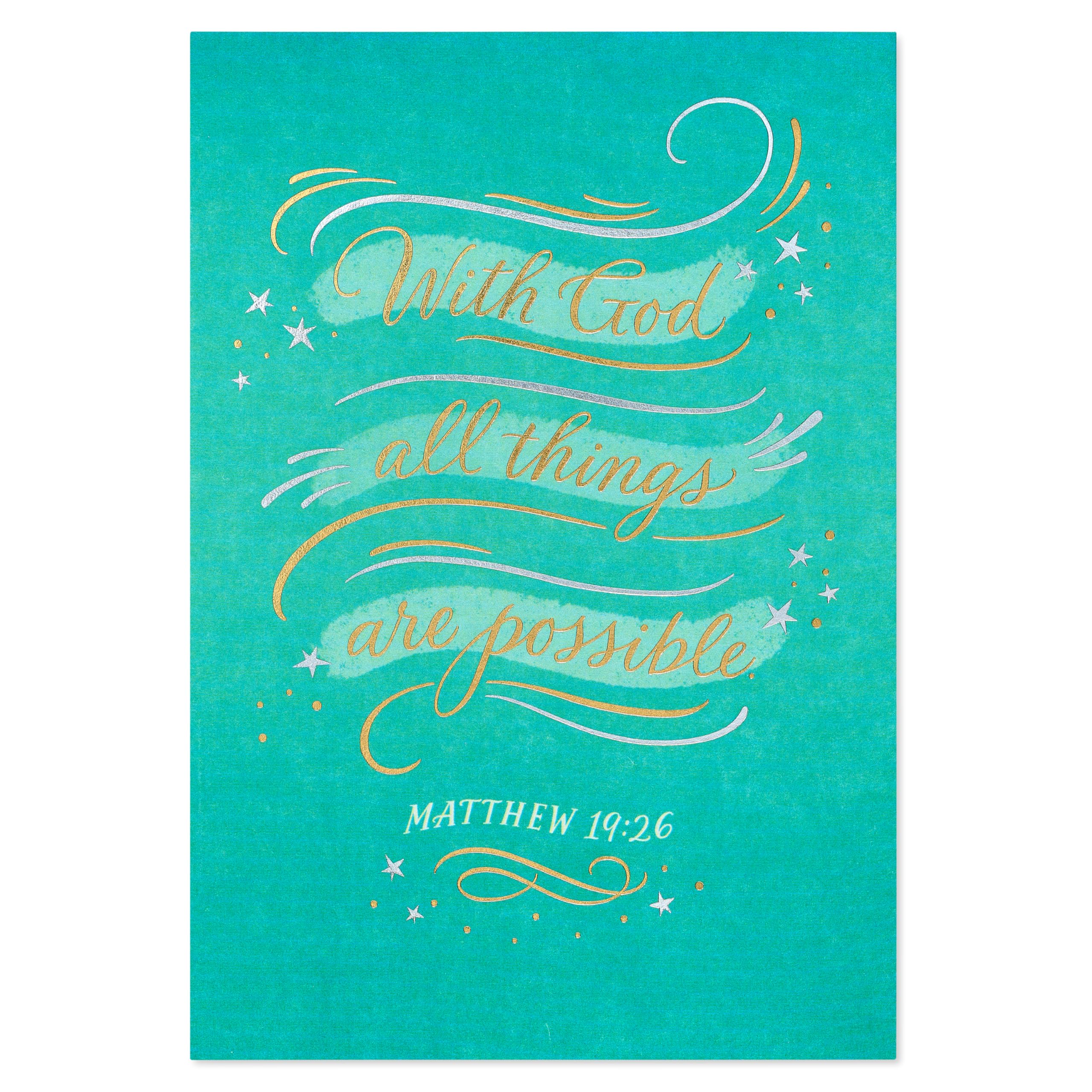 American Greetings Religious Congratulations Card (Happy for You) - Image 4