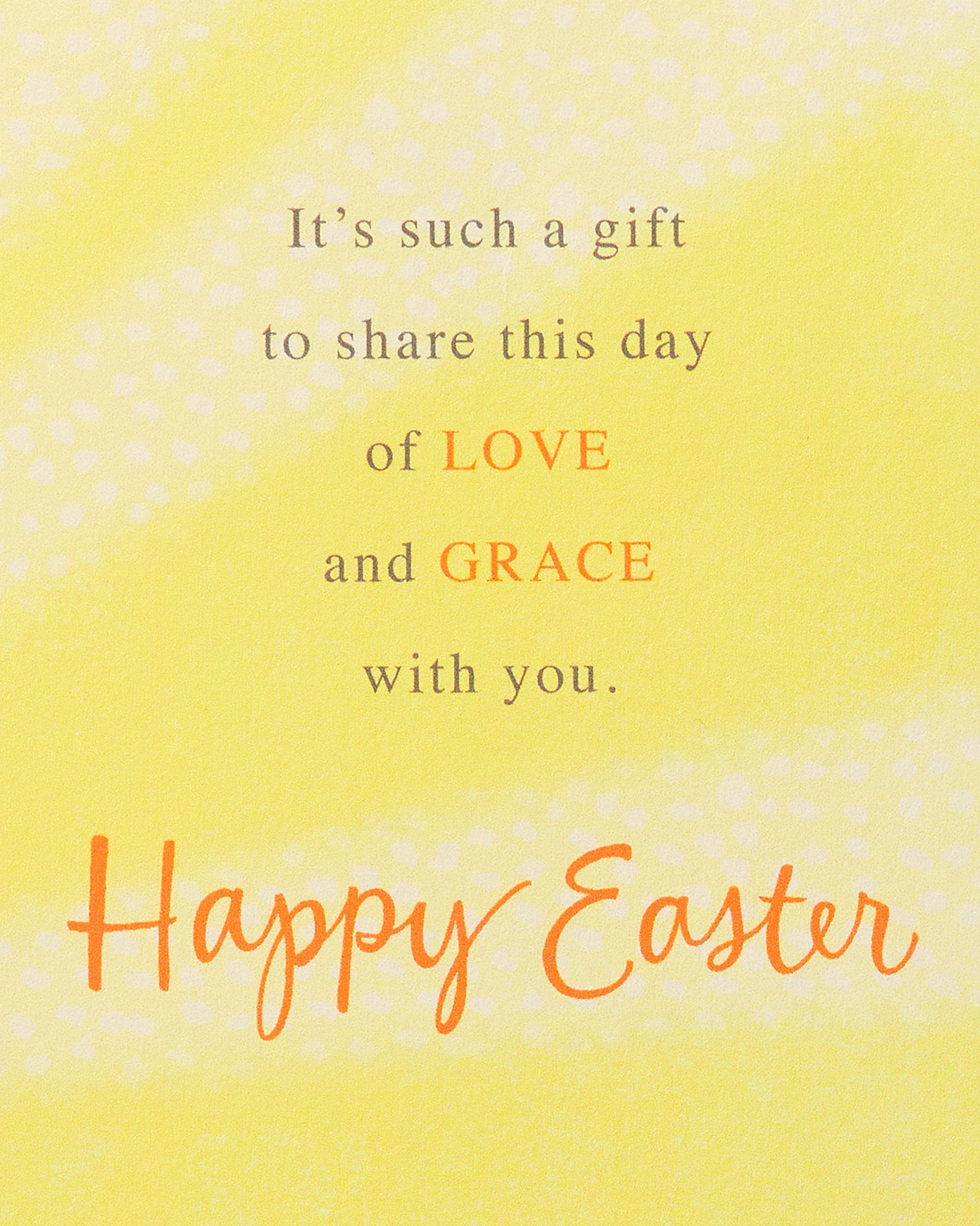 American Greetings Religious Easter Card (Day of Love and Grace) - Image 3