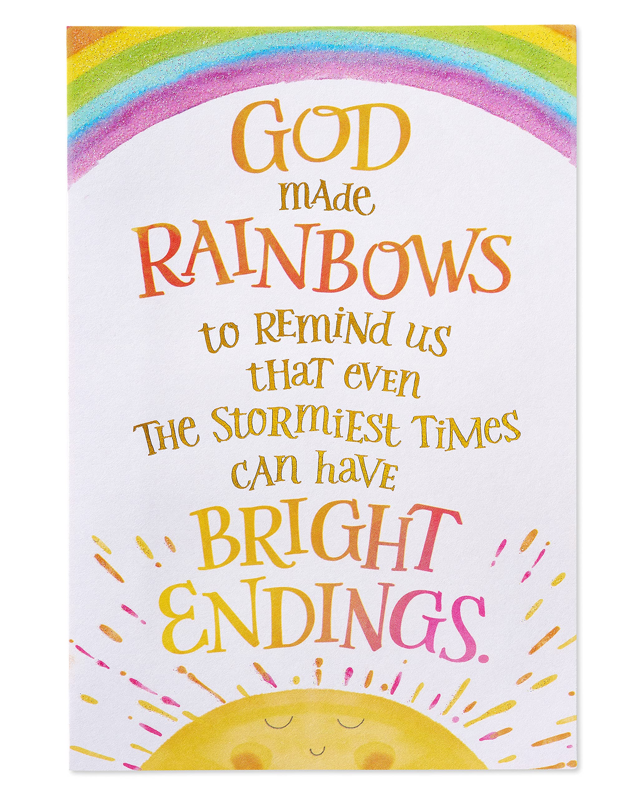 American Greetings Religious Get Well Soon Card (Bright Endings) - Image 4