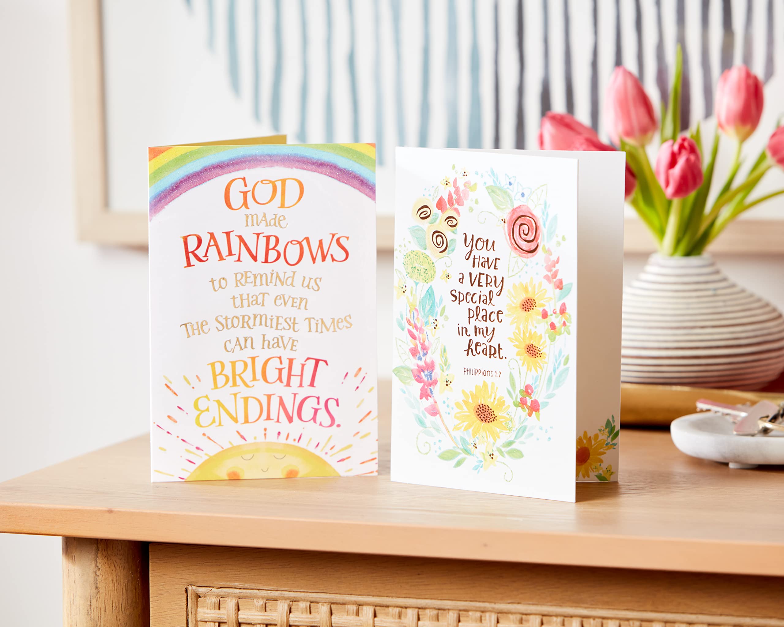 American Greetings Religious Get Well Soon Card (Bright Endings) - Image 6
