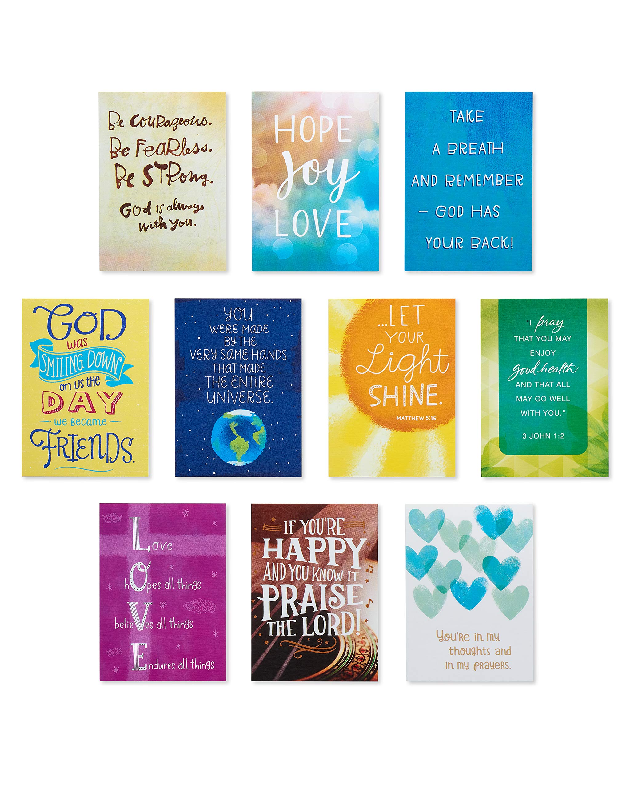 American Greetings Religious Lunch Box Notes for Kids, Faith and Joy (40-Count) - Image 3