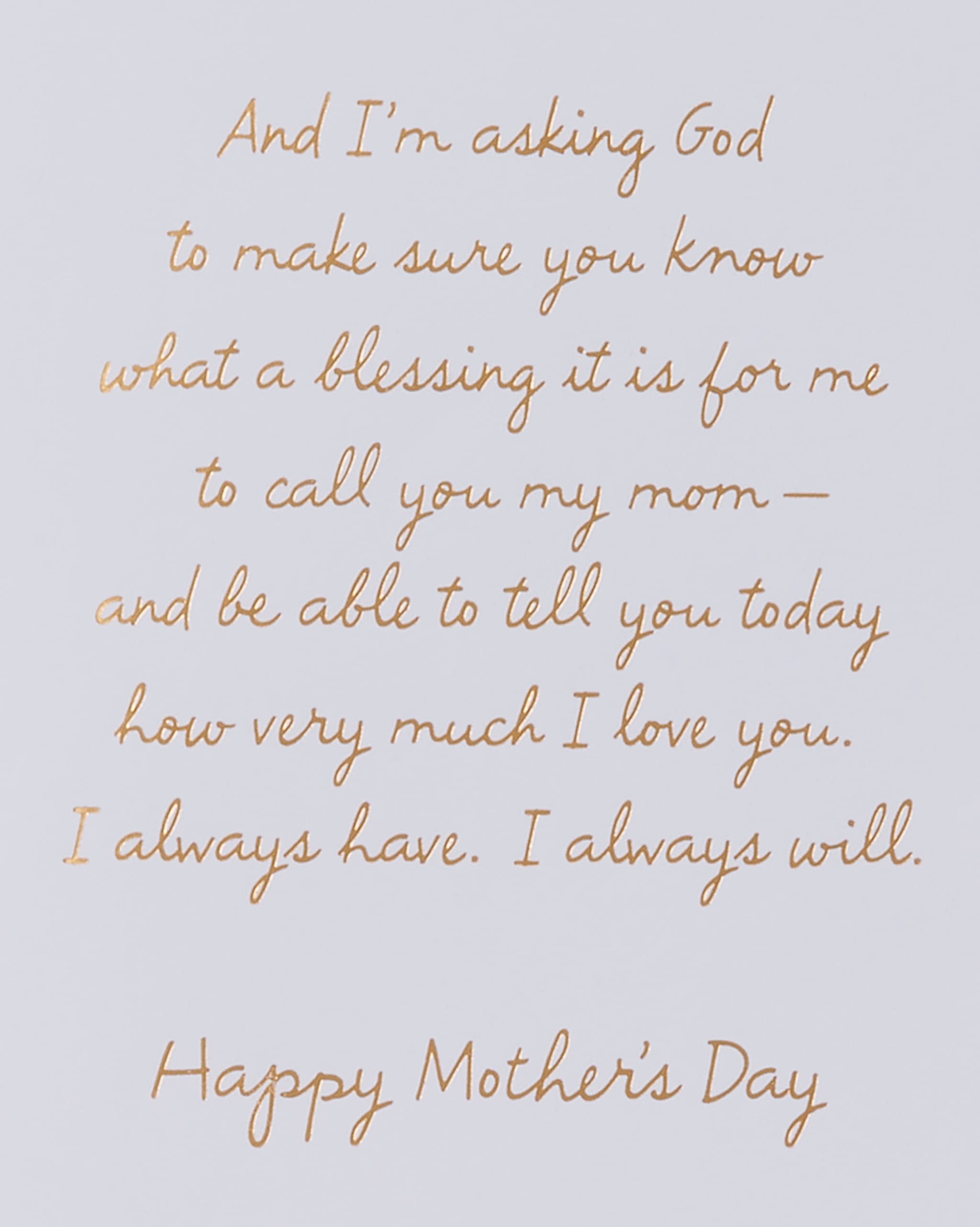 American Greetings Religious Mothers Day Card for Mom (A Difference You've Made) - Image 4