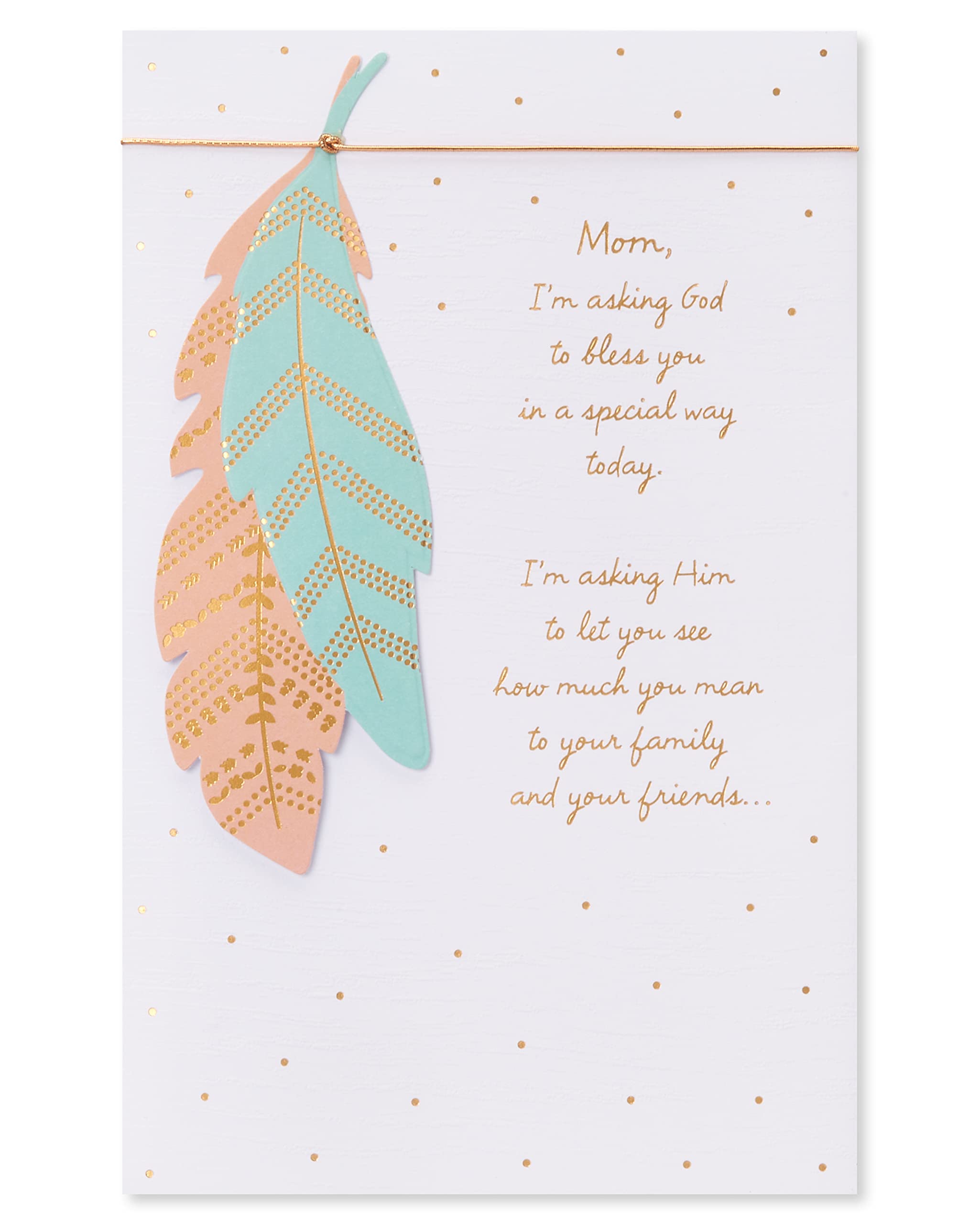 American Greetings Religious Mothers Day Card for Mom (A Difference You've Made) - Image 5