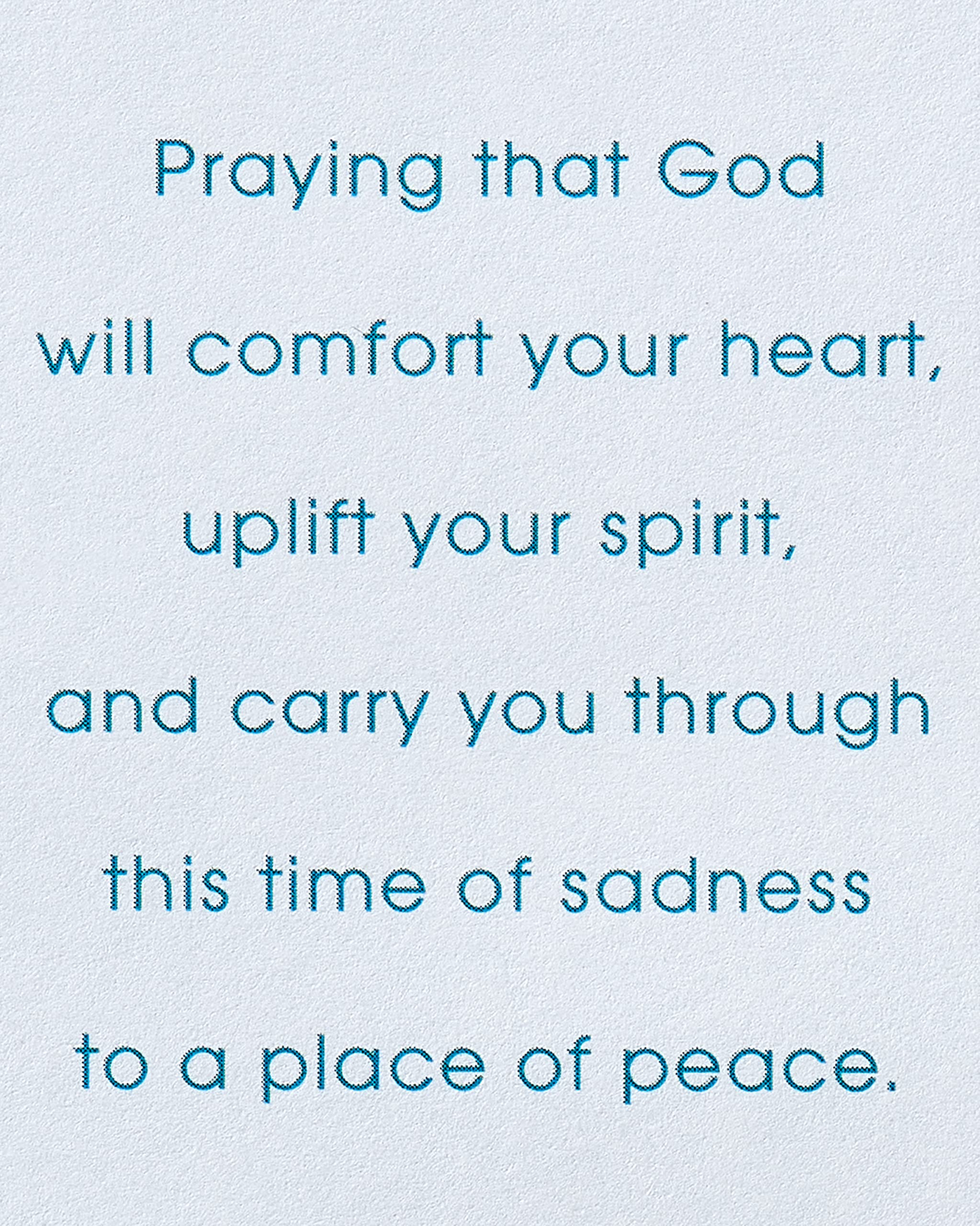 American Greetings Religious Sympathy Card (Faith, Hope, and Love) - Image 5