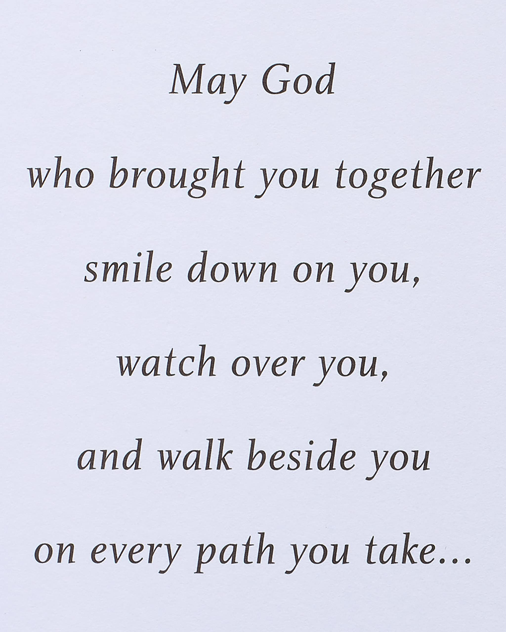 American Greetings Religious Wedding Card (Special Couple) - Image 3