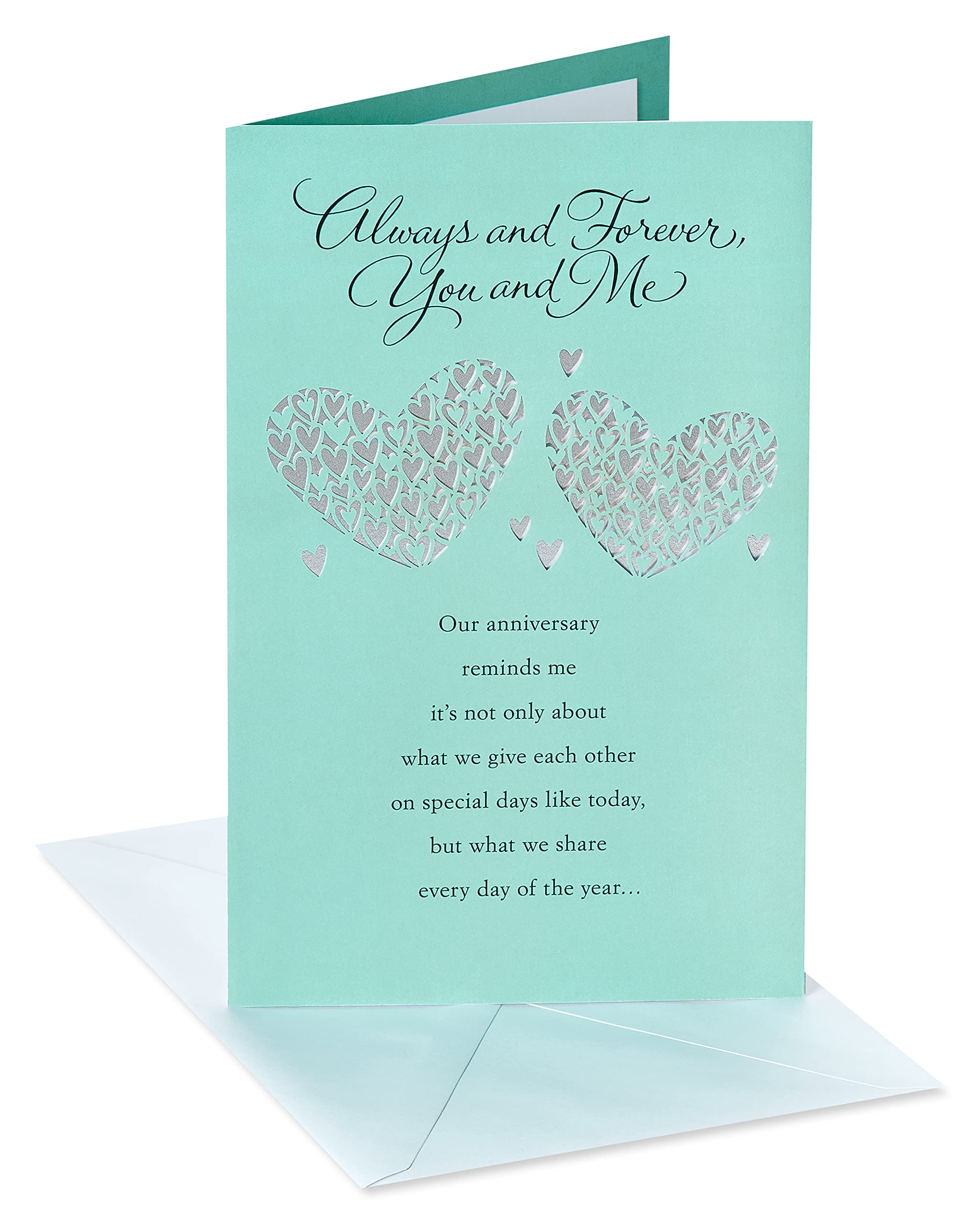 American Greetings Romantic Anniversary Card (Greatest Gift)