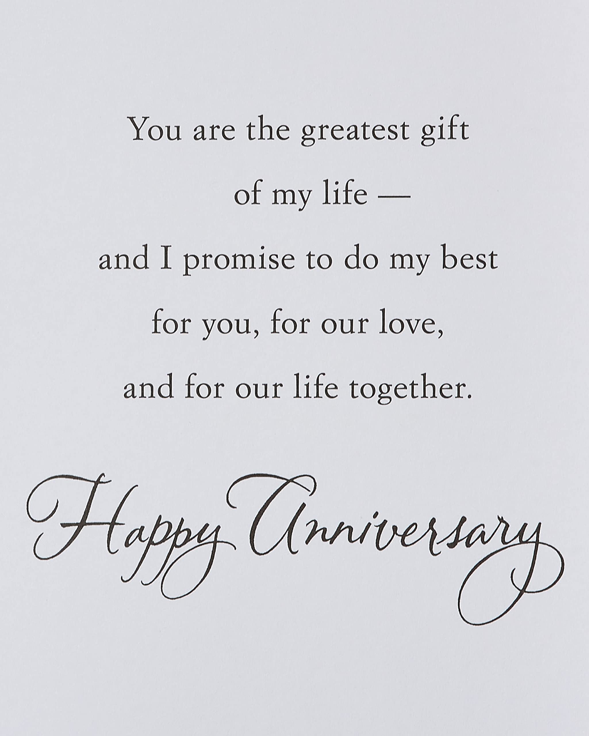 American Greetings Romantic Anniversary Card (Greatest Gift) - Image 4