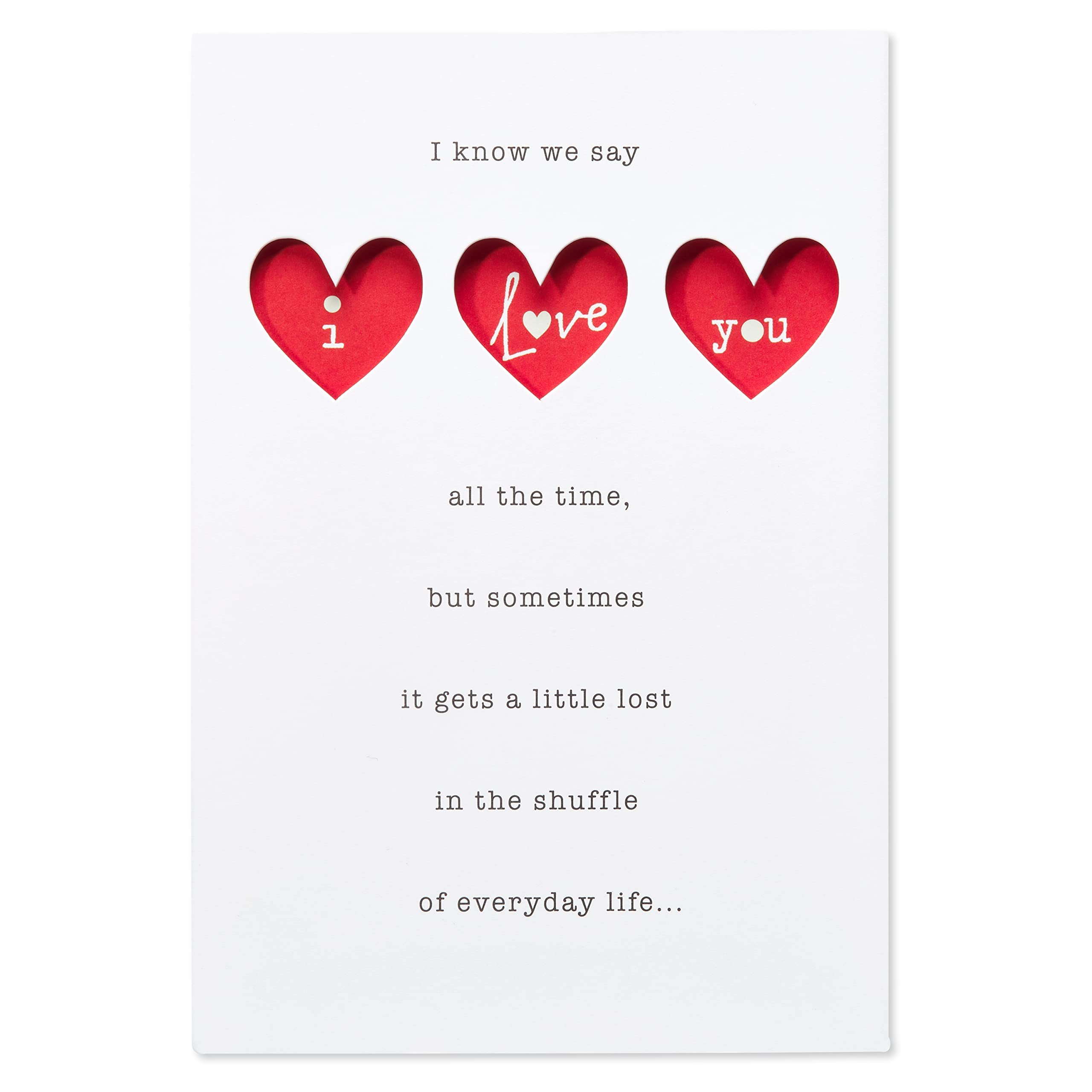 American Greetings Romantic Anniversary Card (I Love You) - Image 4