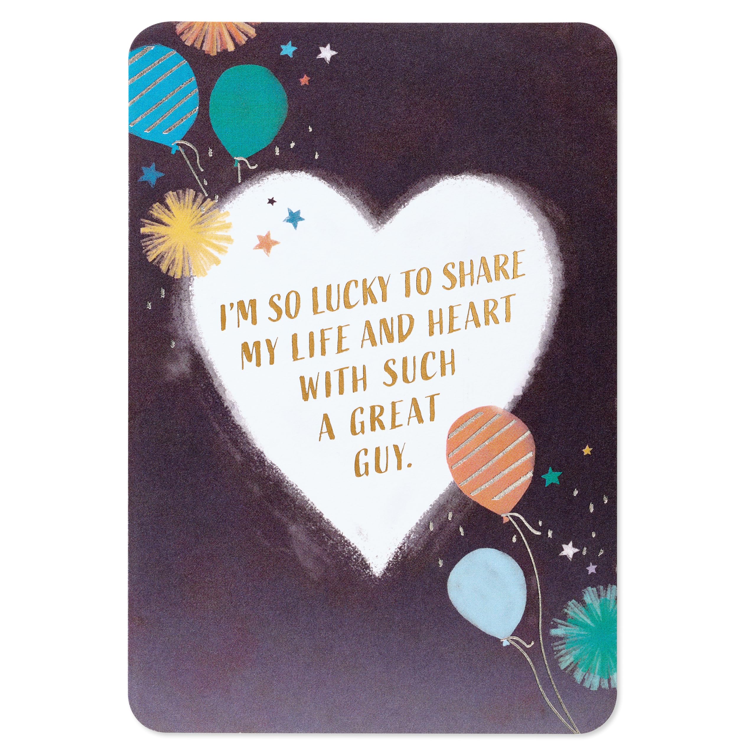 American Greetings Romantic Birthday Card for Him (So Beautiful) - Image 4