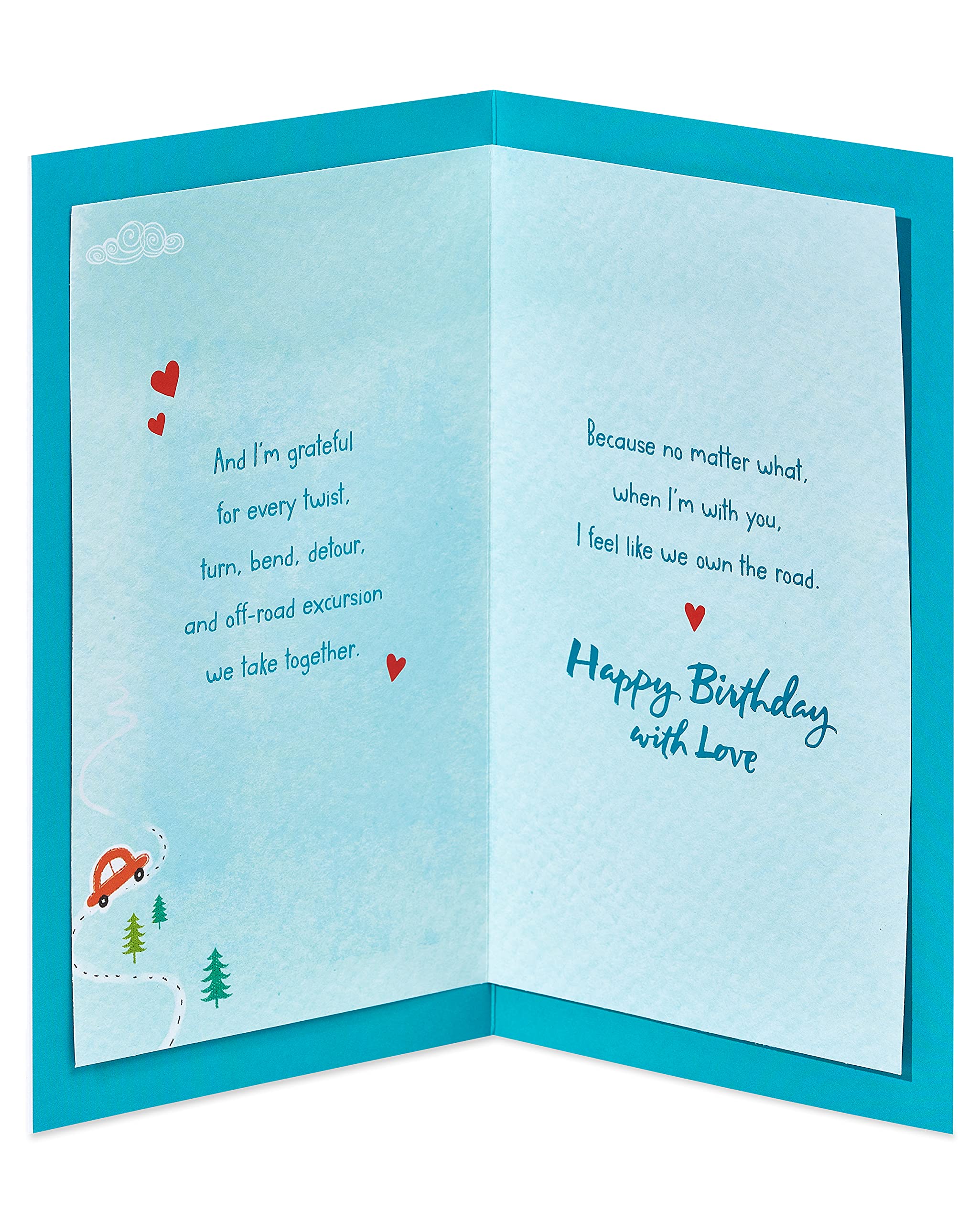 American Greetings Romantic Birthday Card (Life With You) - Image 2