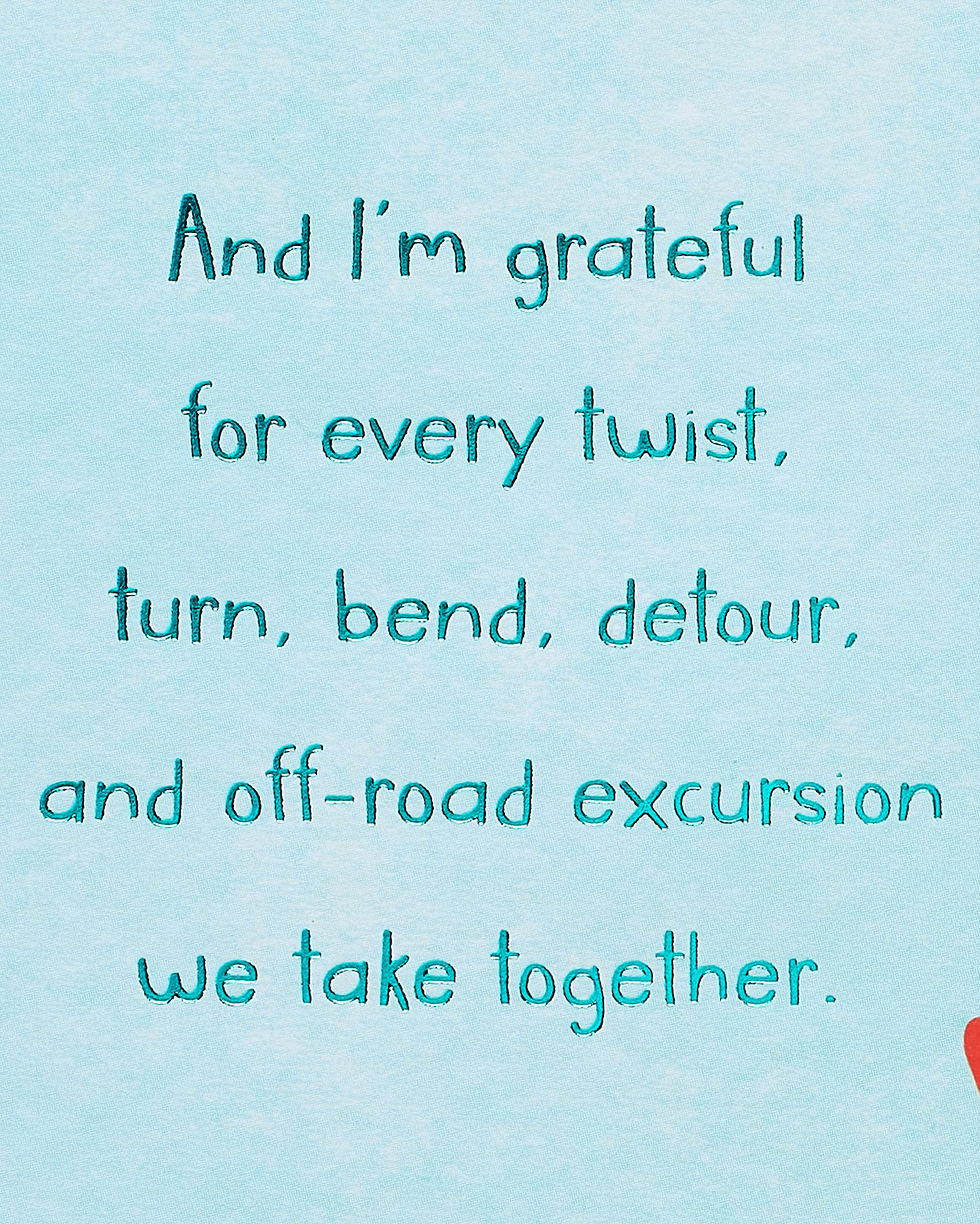 American Greetings Romantic Birthday Card (Life With You) - Image 3