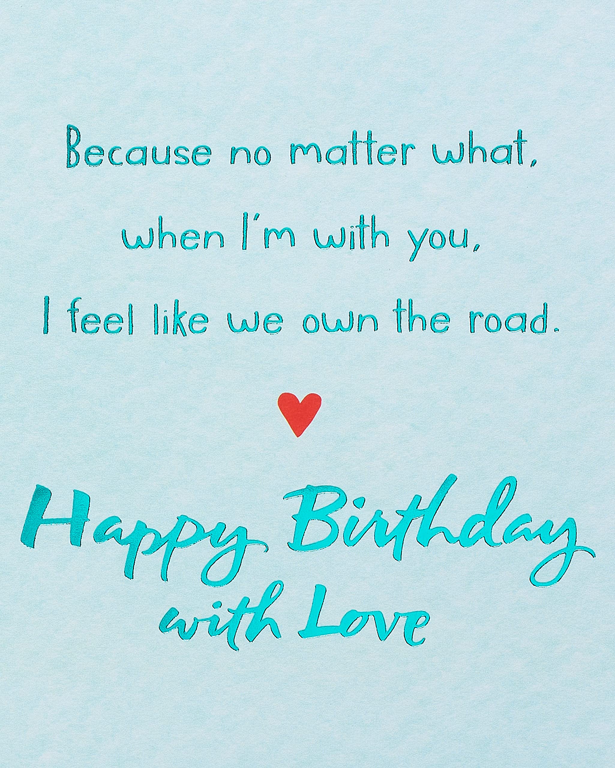 American Greetings Romantic Birthday Card (Life With You) - Image 4