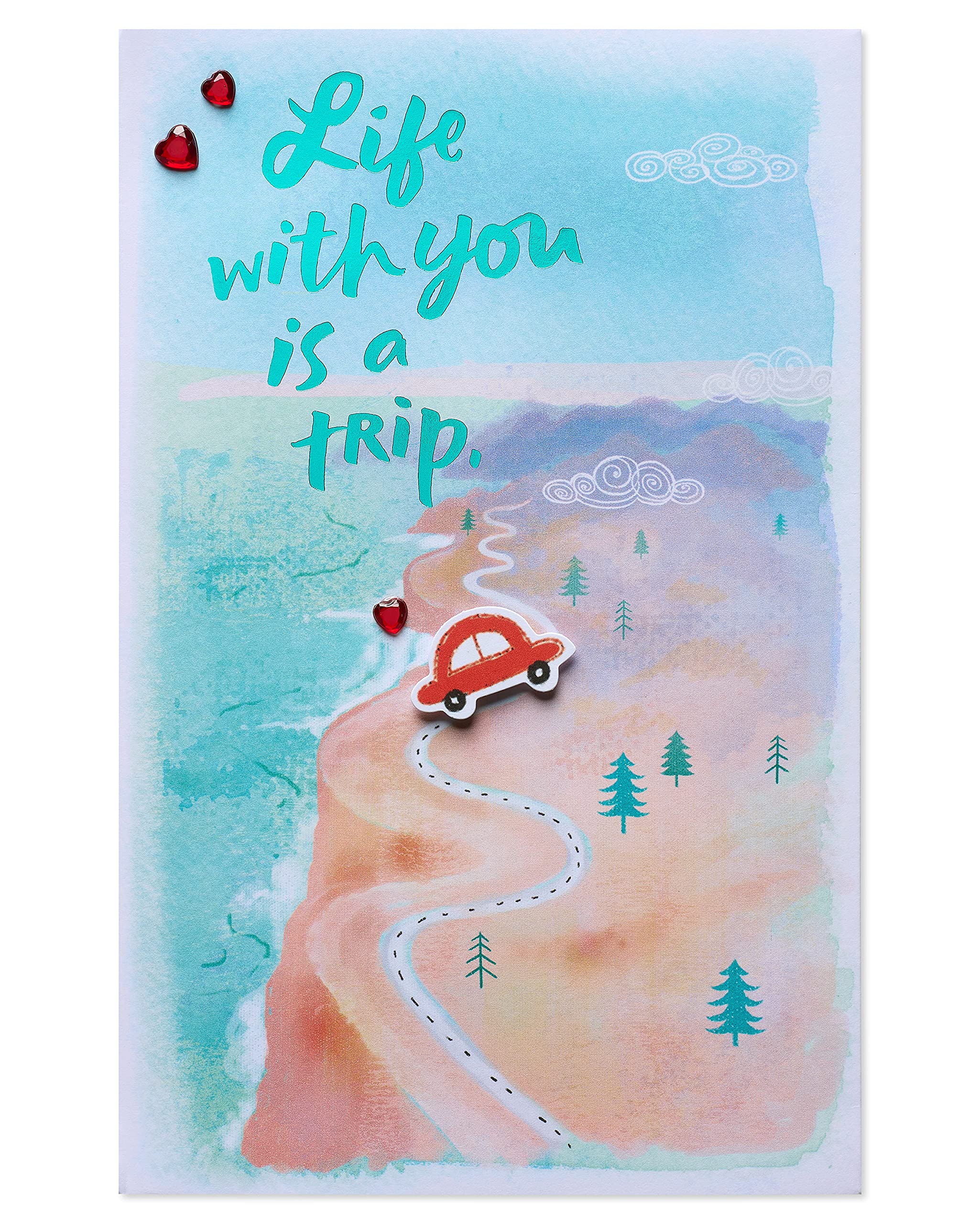 American Greetings Romantic Birthday Card (Life With You) - Image 5