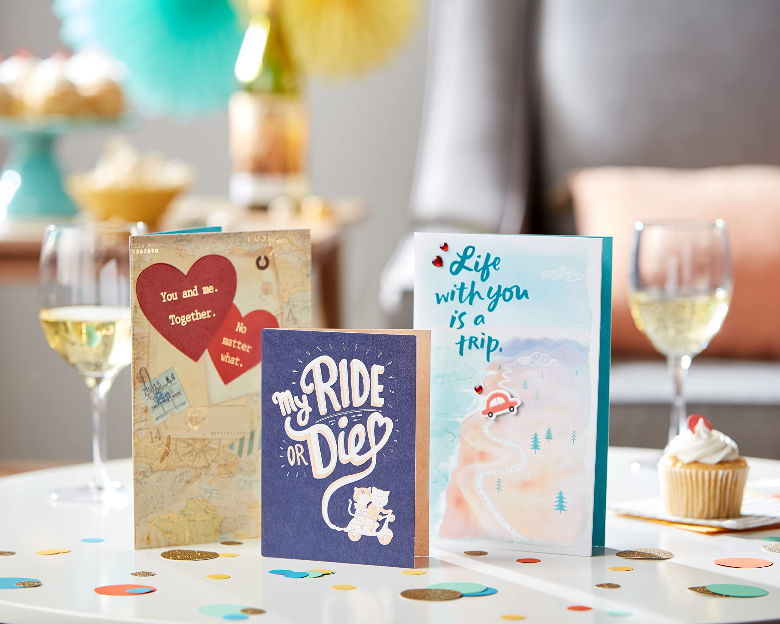 American Greetings Romantic Birthday Card (Life With You) - Image 7