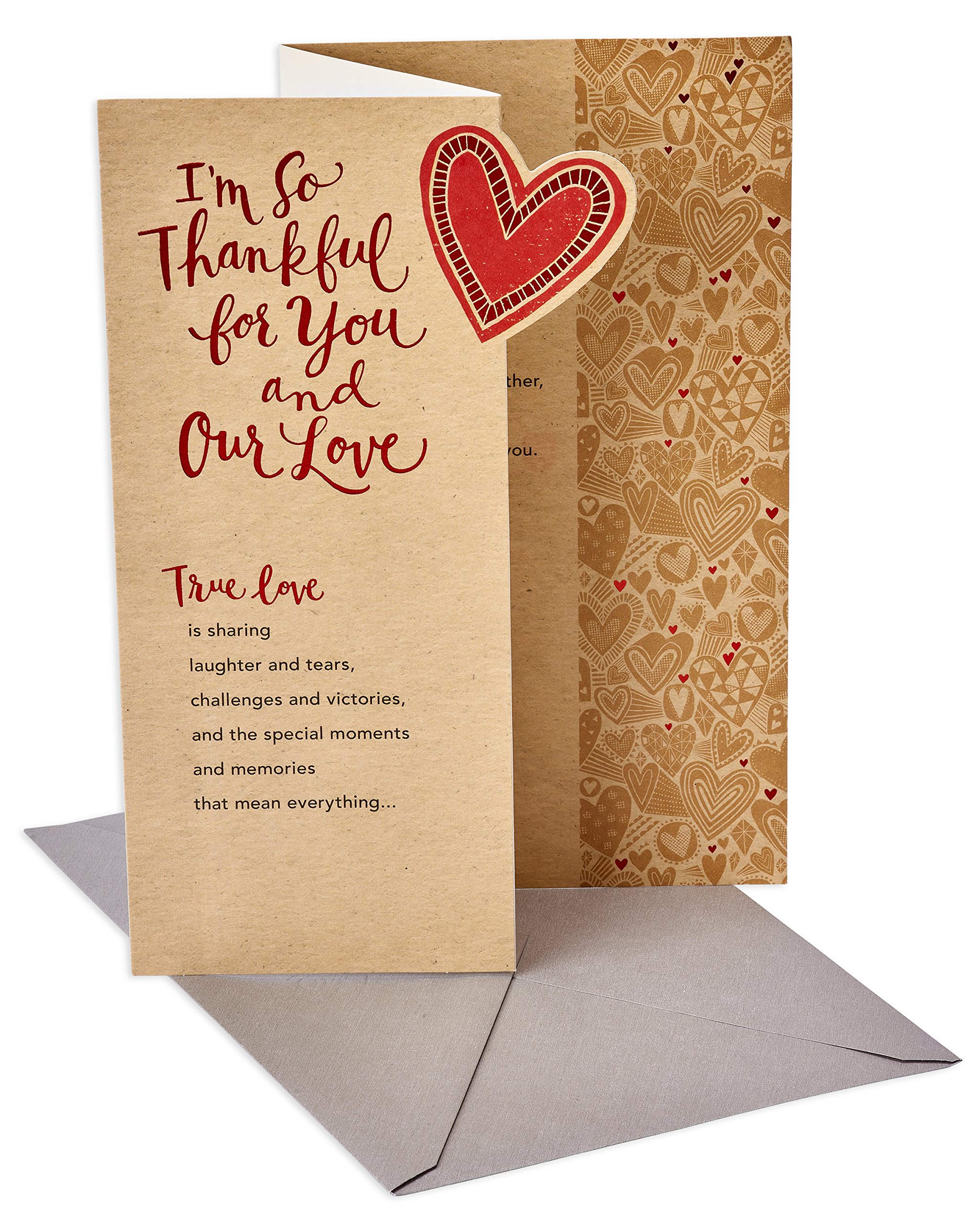 American Greetings Romantic Card (True Love) - Image 3