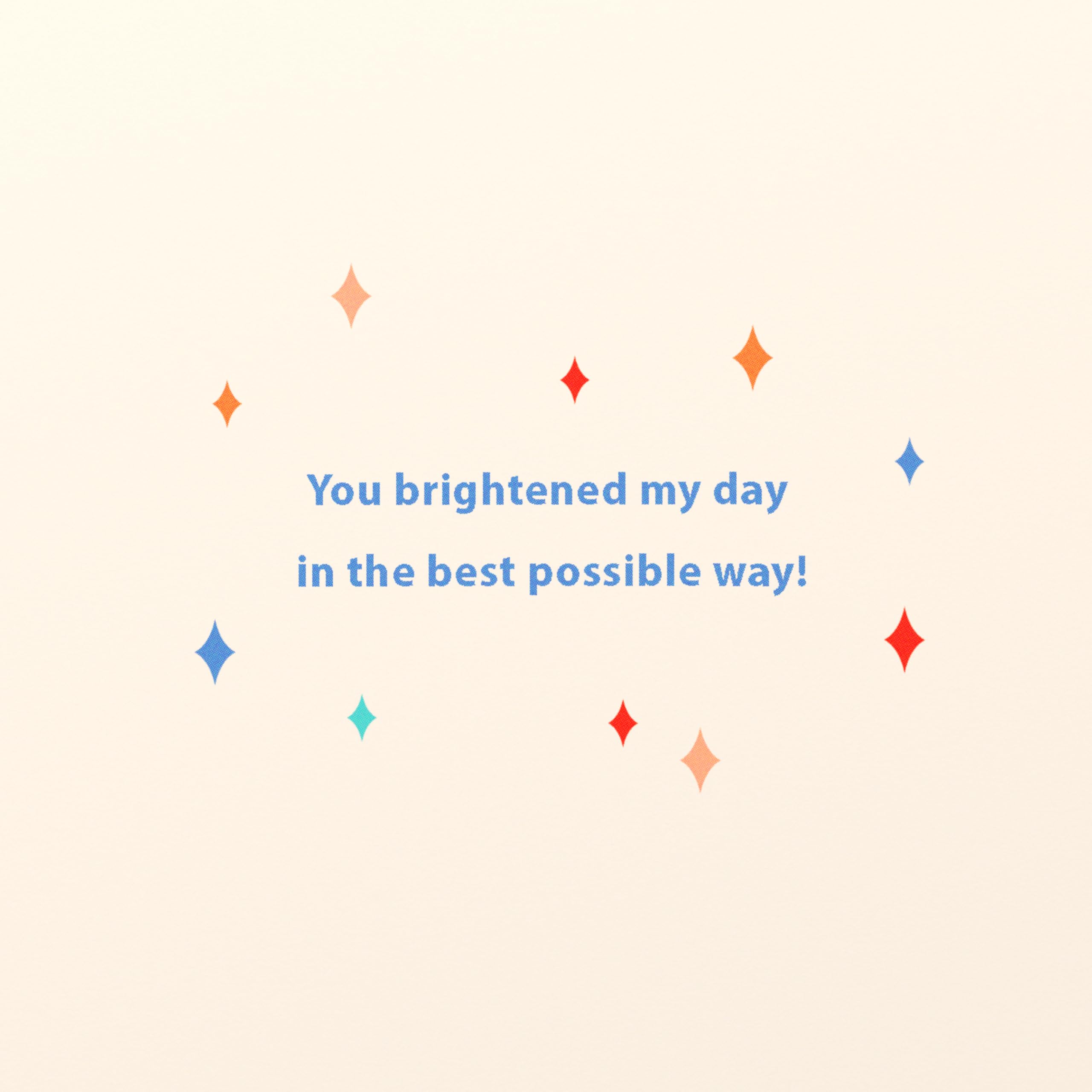 American Greetings Simple Thank You Card, Appreciation Card for Teacher, Boss, or Coworker (Best Possible Way) - Image 3