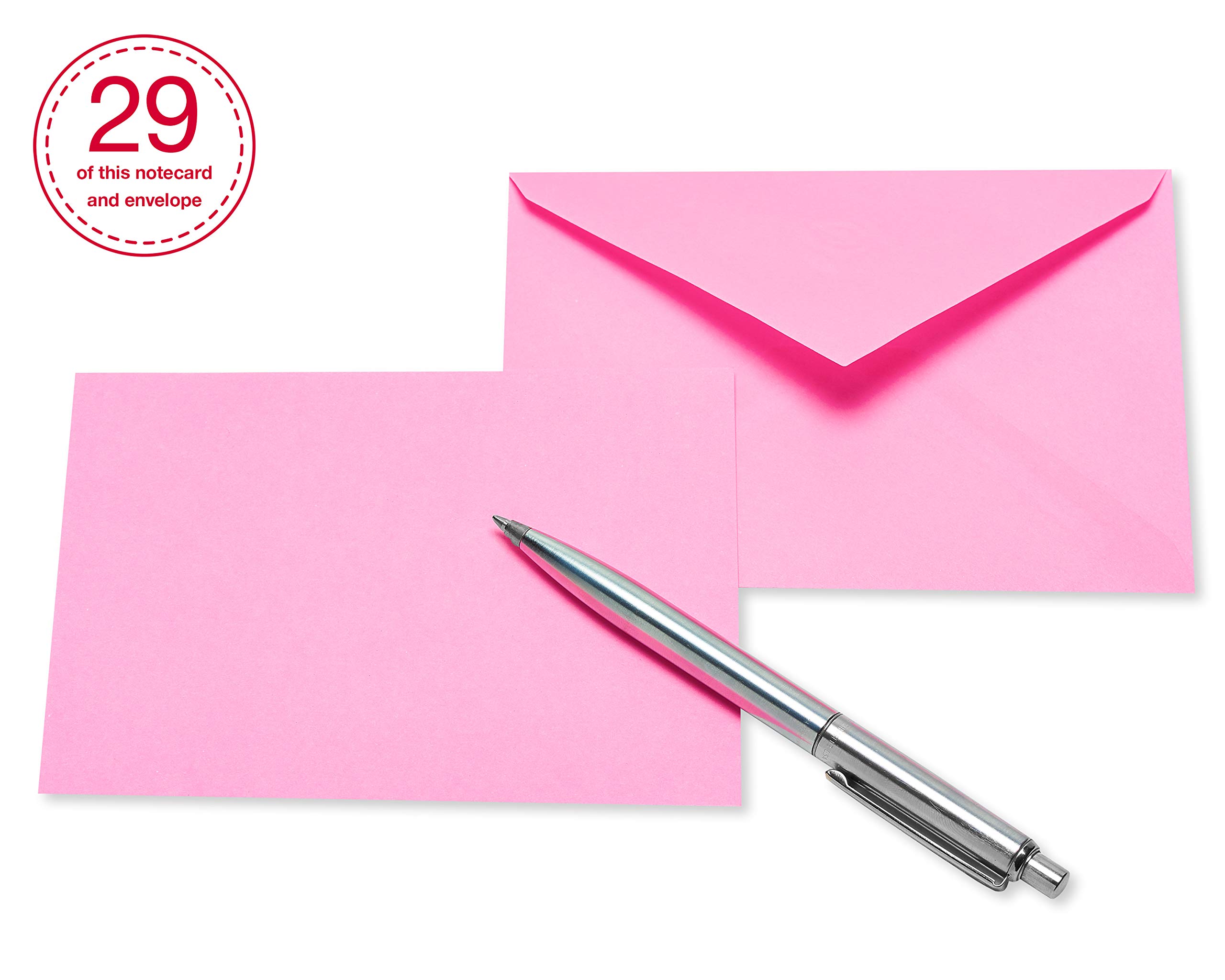 American Greetings Single Panel Blank Cards Bulk with Envelopes, Bright Pastel Colors (200-Count) - Image 4
