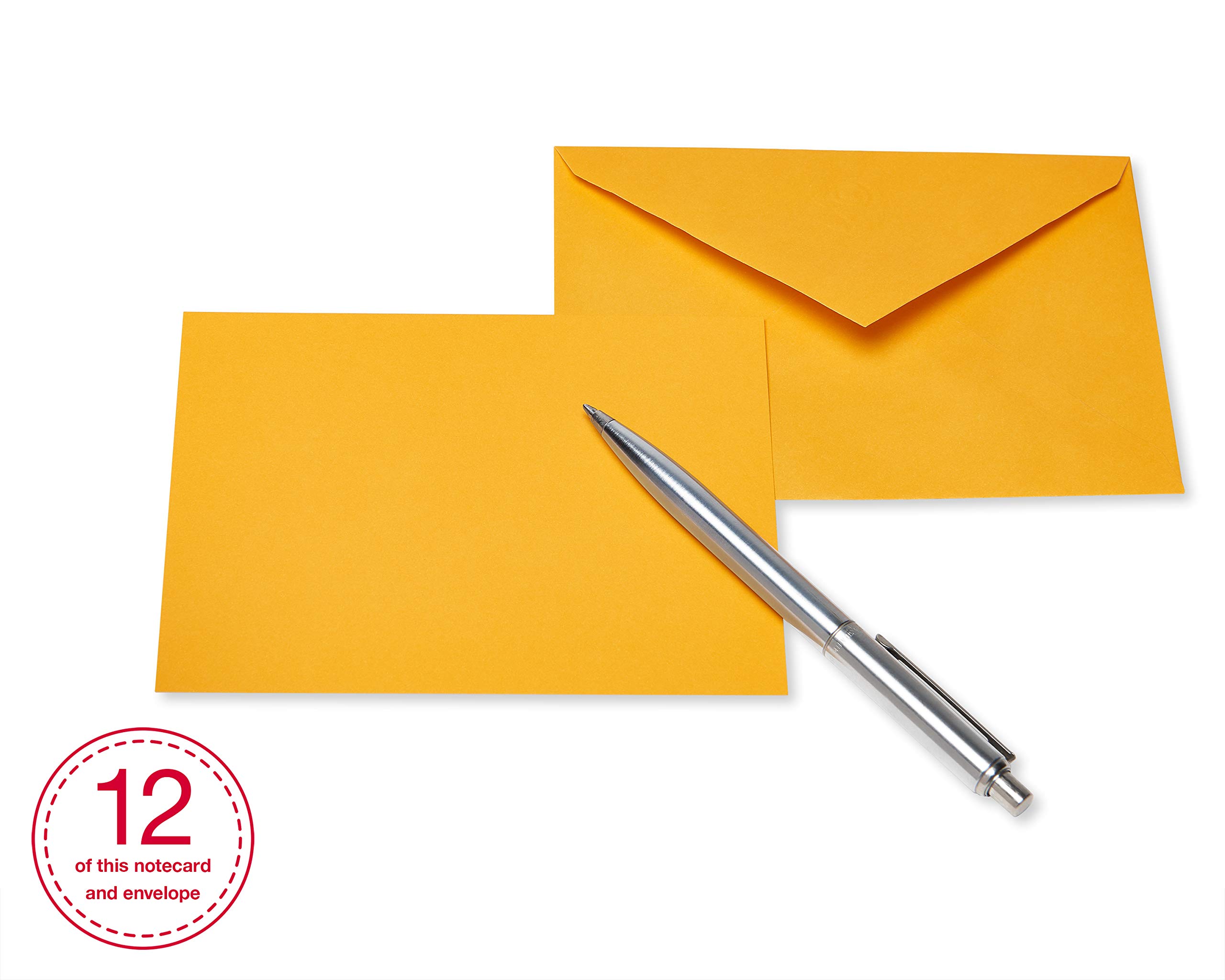 American Greetings Single Panel Blank Cards with Envelopes, Earthtone Colors (100-Count) - Image 10