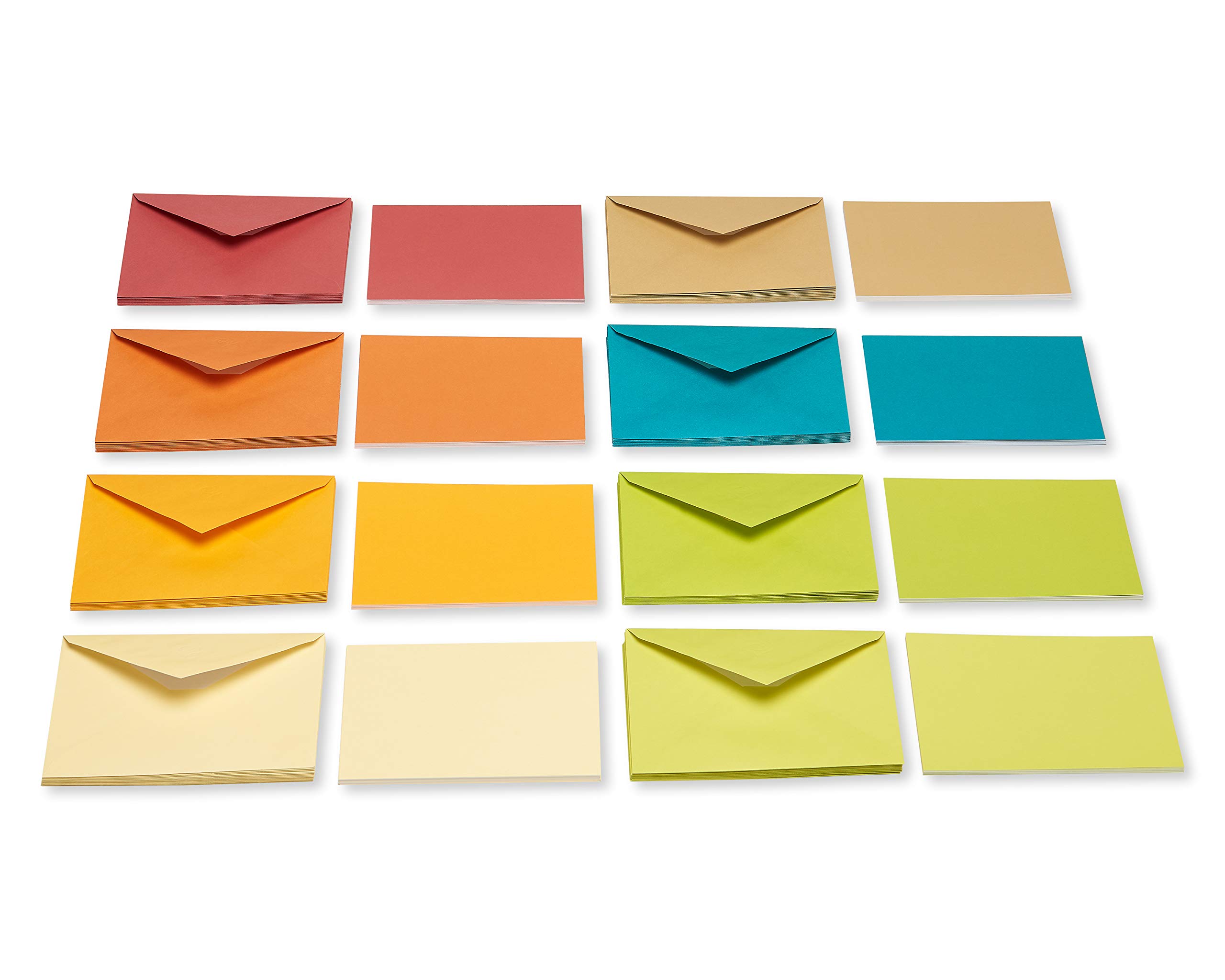 American Greetings Single Panel Blank Cards with Envelopes, Earthtone Colors (100-Count) - Image 2