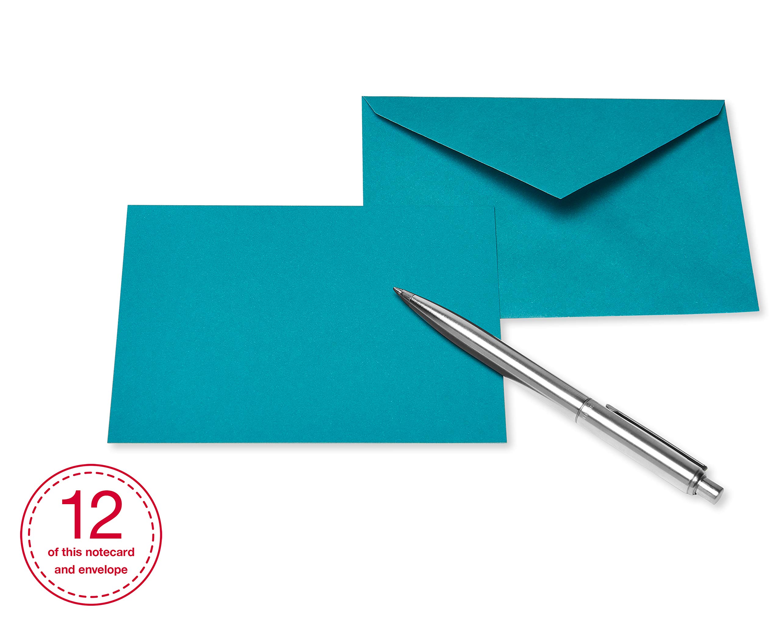 American Greetings Single Panel Blank Cards with Envelopes, Earthtone Colors (100-Count) - Image 5