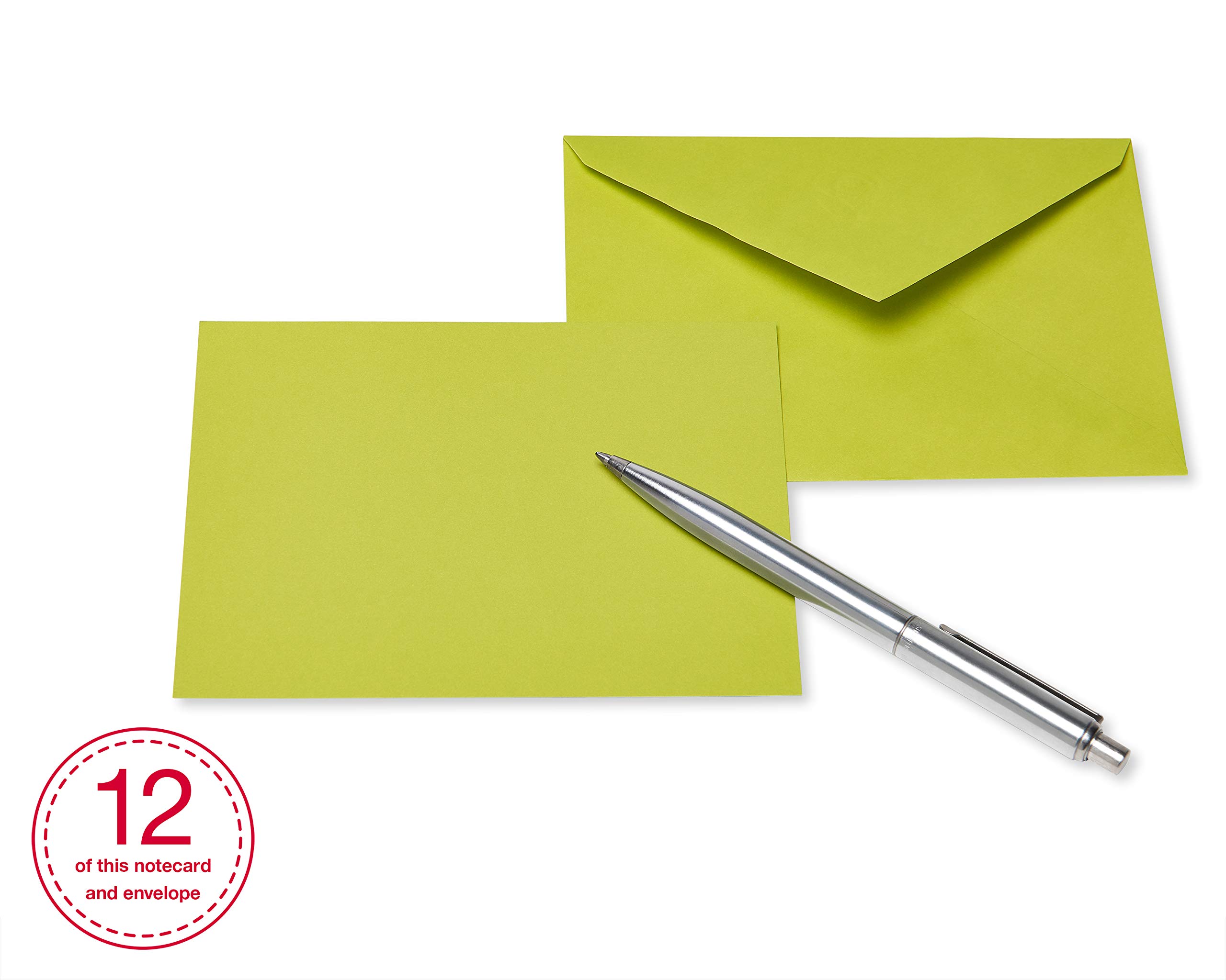 American Greetings Single Panel Blank Cards with Envelopes, Earthtone Colors (100-Count) - Image 7