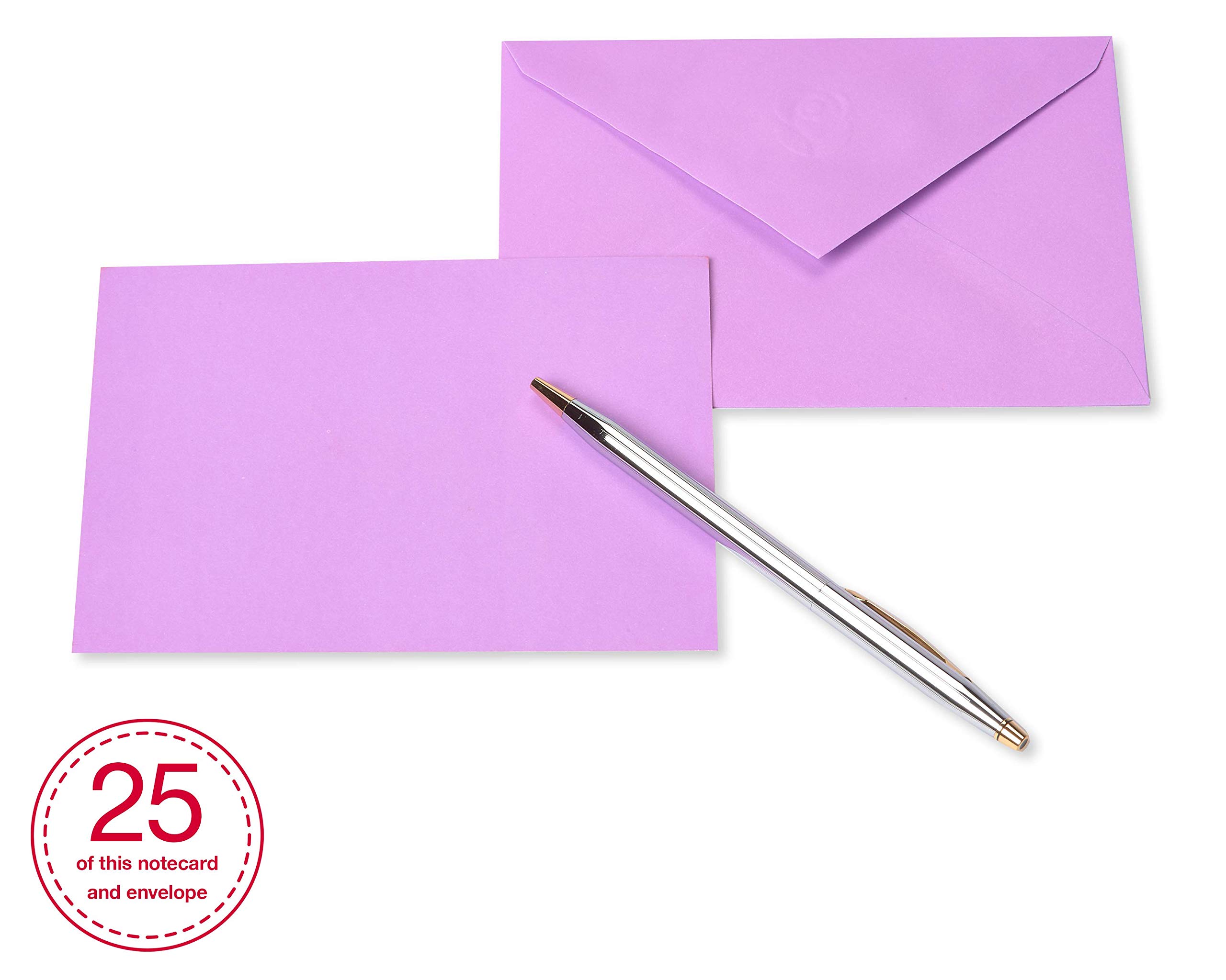 American Greetings Single Panel Blank Cards with Envelopes, Rainbow Colors (200-Count) - Image 10