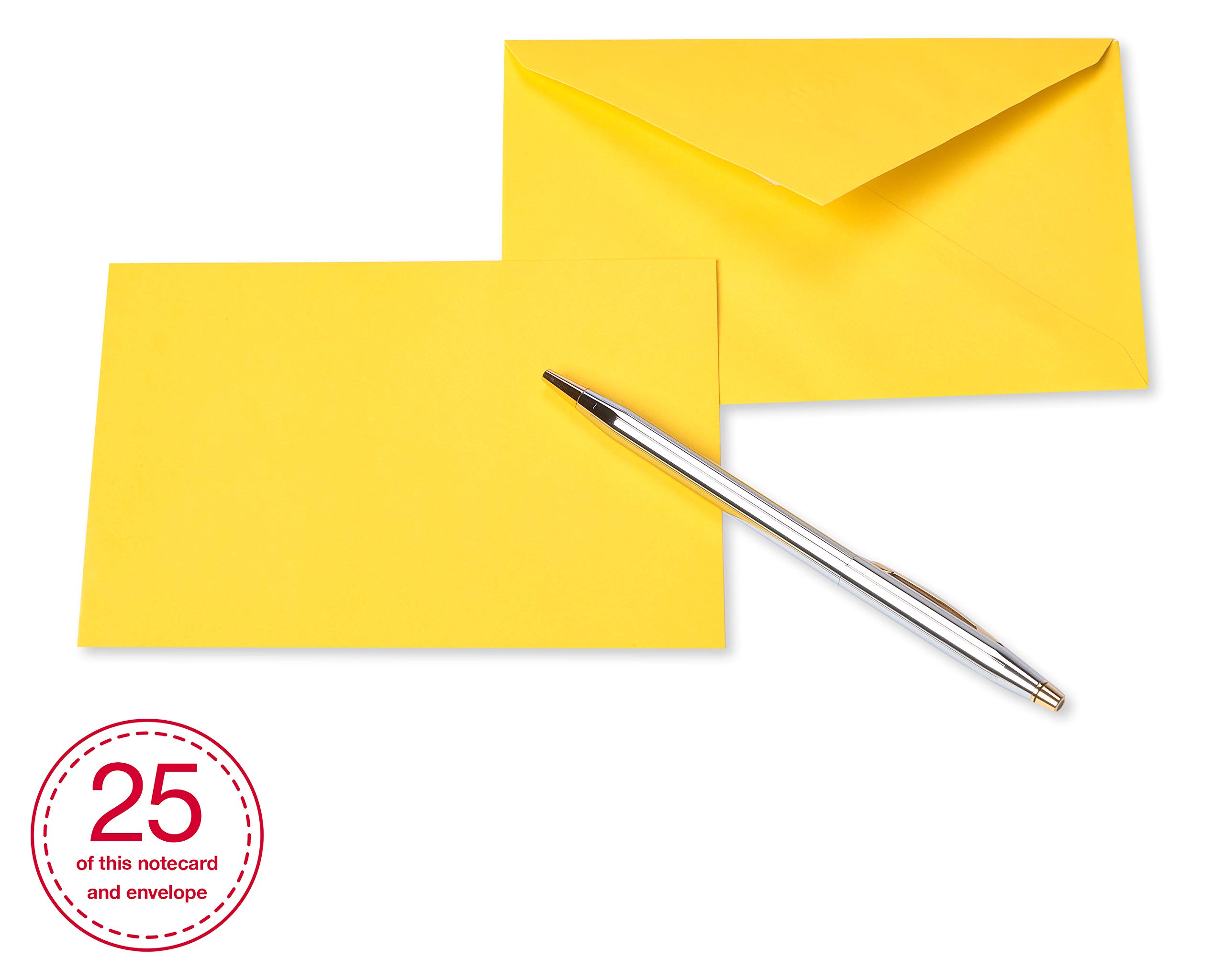 American Greetings Single Panel Blank Cards with Envelopes, Rainbow Colors (200-Count) - Image 6