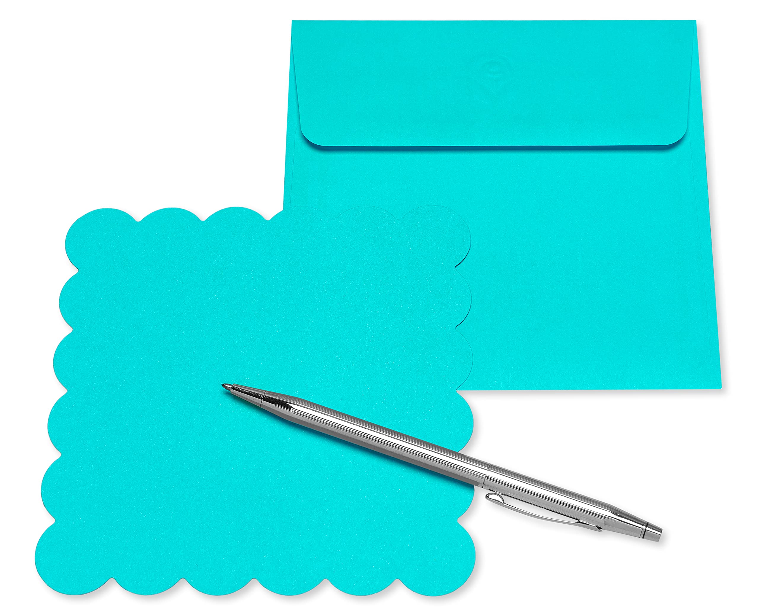American Greetings Single Panel Blank Cards with Envelopes, Spring Shapes & Colors (100-Count) - Image 3