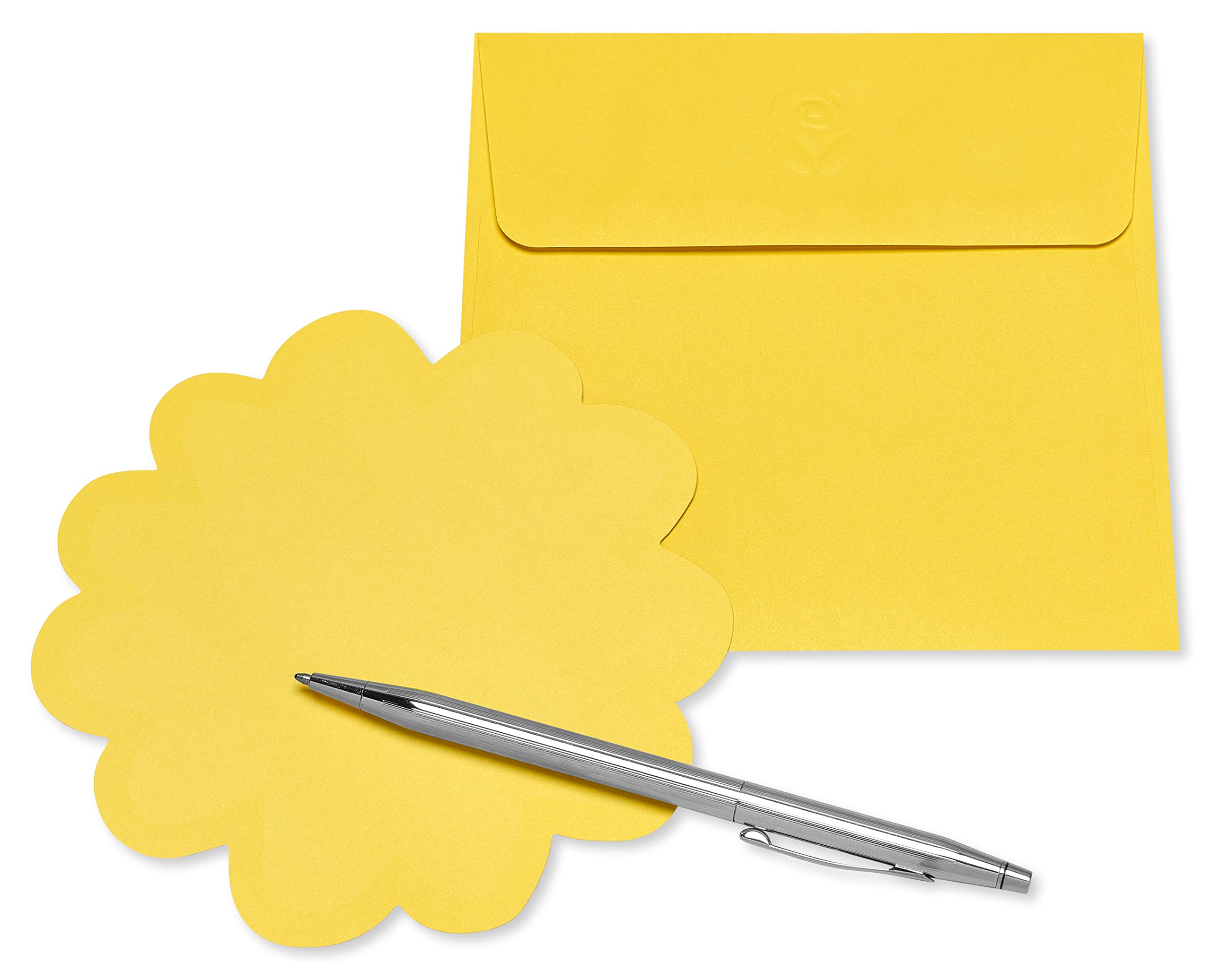 American Greetings Single Panel Blank Cards with Envelopes, Spring Shapes & Colors (100-Count) - Image 6