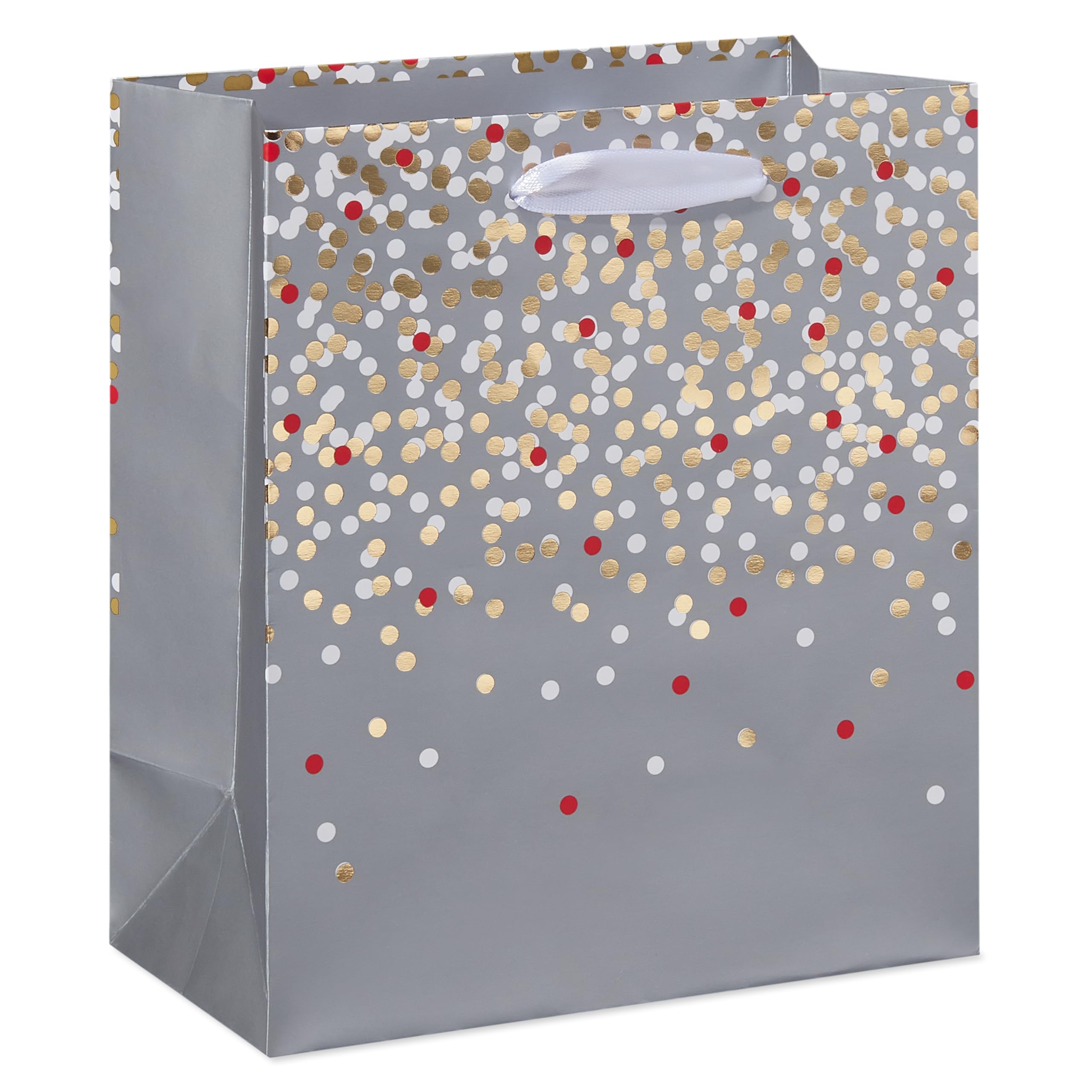 American Greetings Small Gift Bags, Gold and Silver Patterns (5 Bags) - Image 3